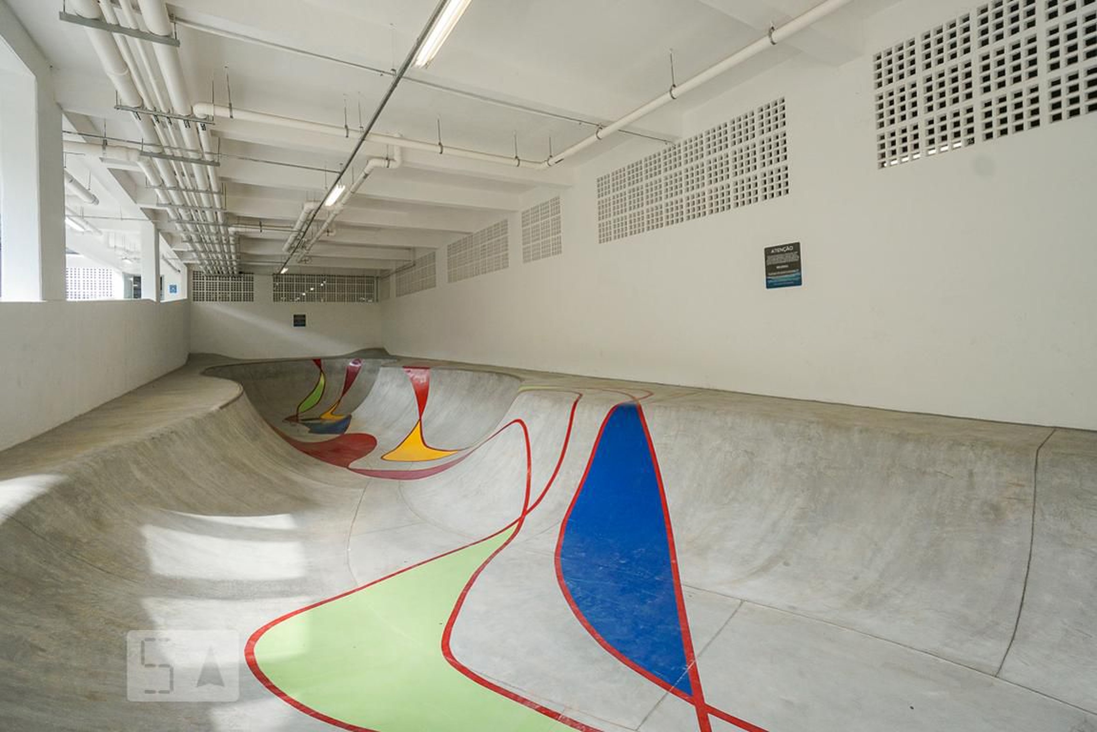 Pista de skate - Piscina Resort Brás