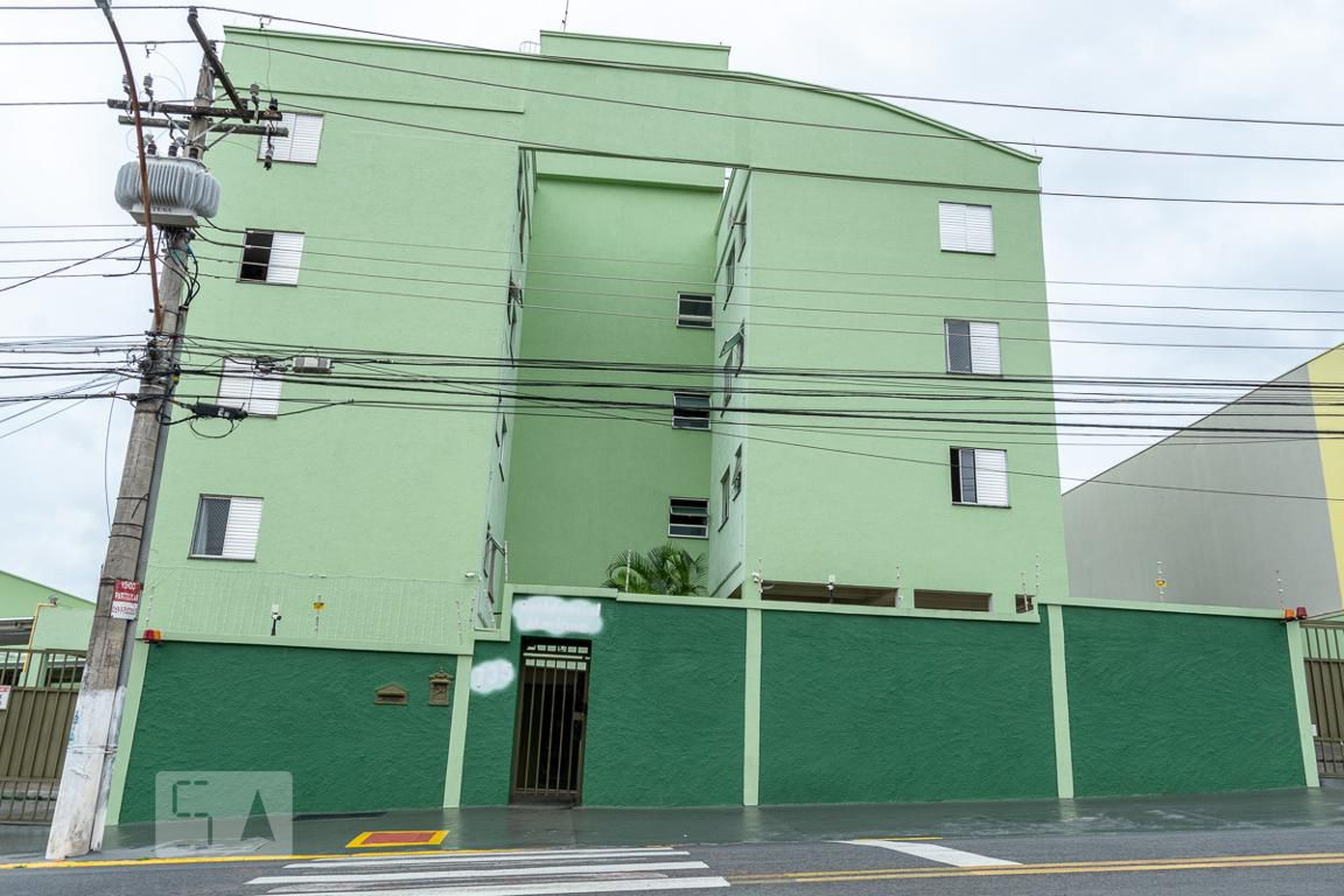 Fachada do Condomínio Residencial Mariana