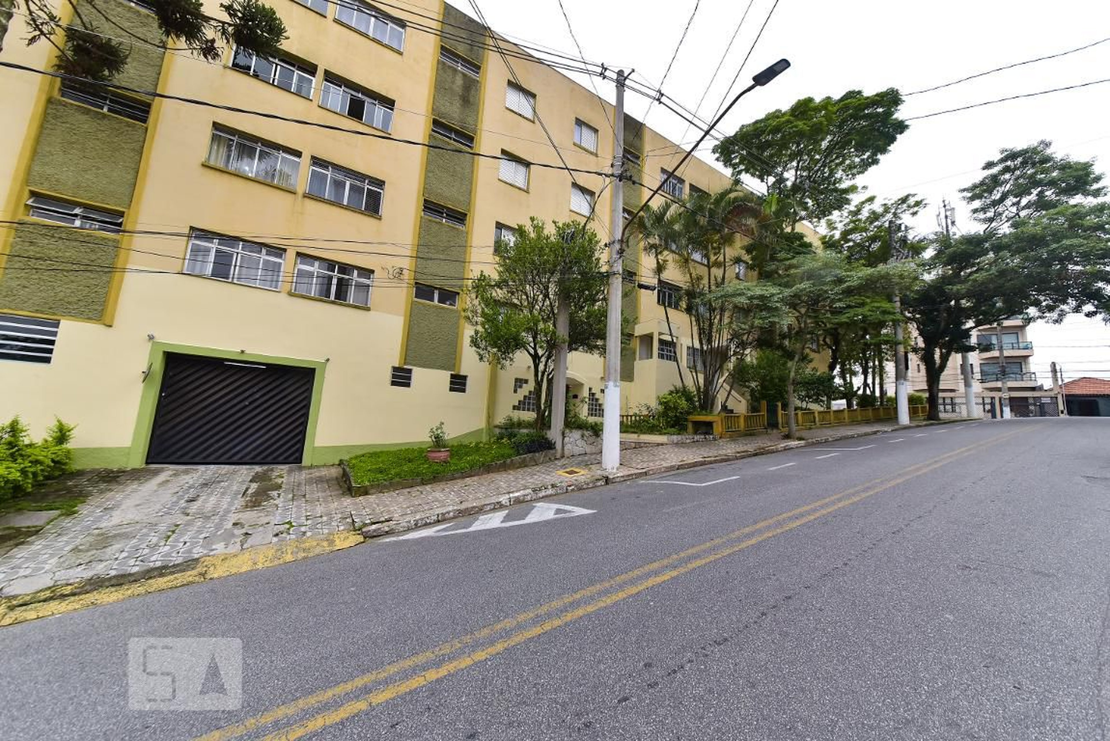 Fachada do Condomínio Edifício Santa Rita