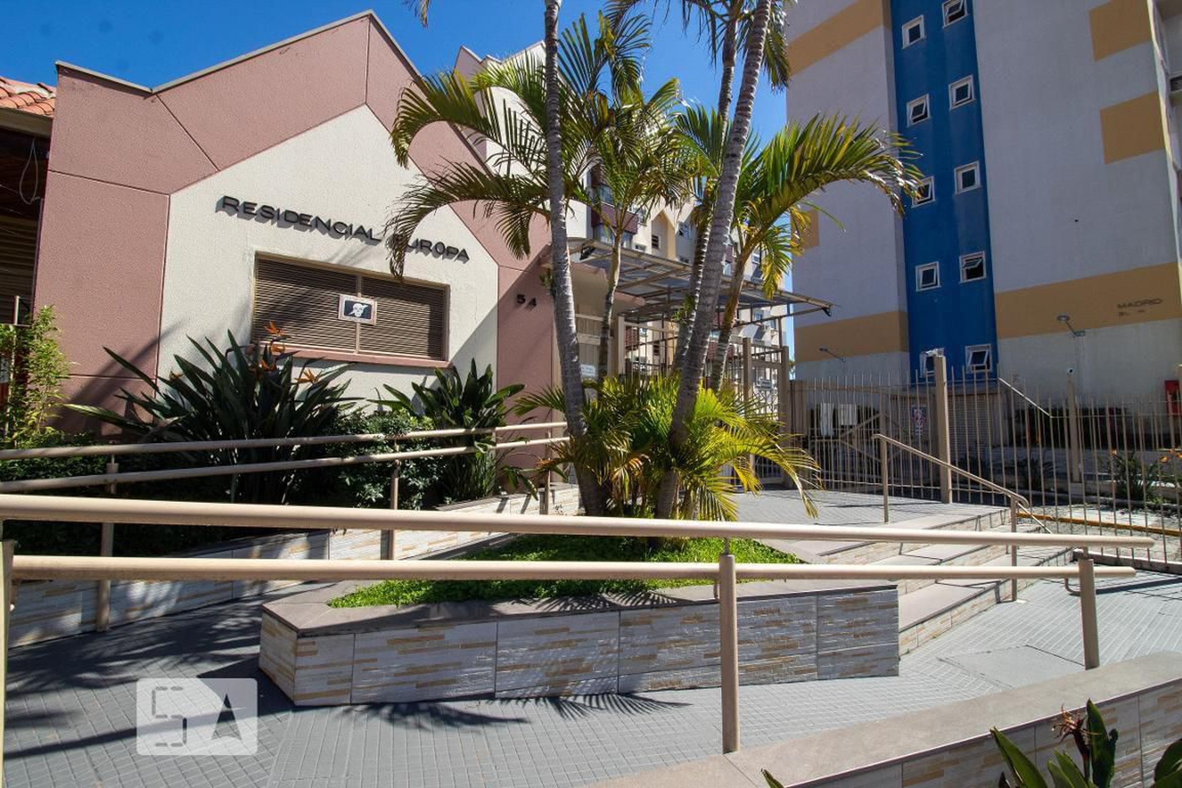 Fachada do Condomínio Residencial Europa