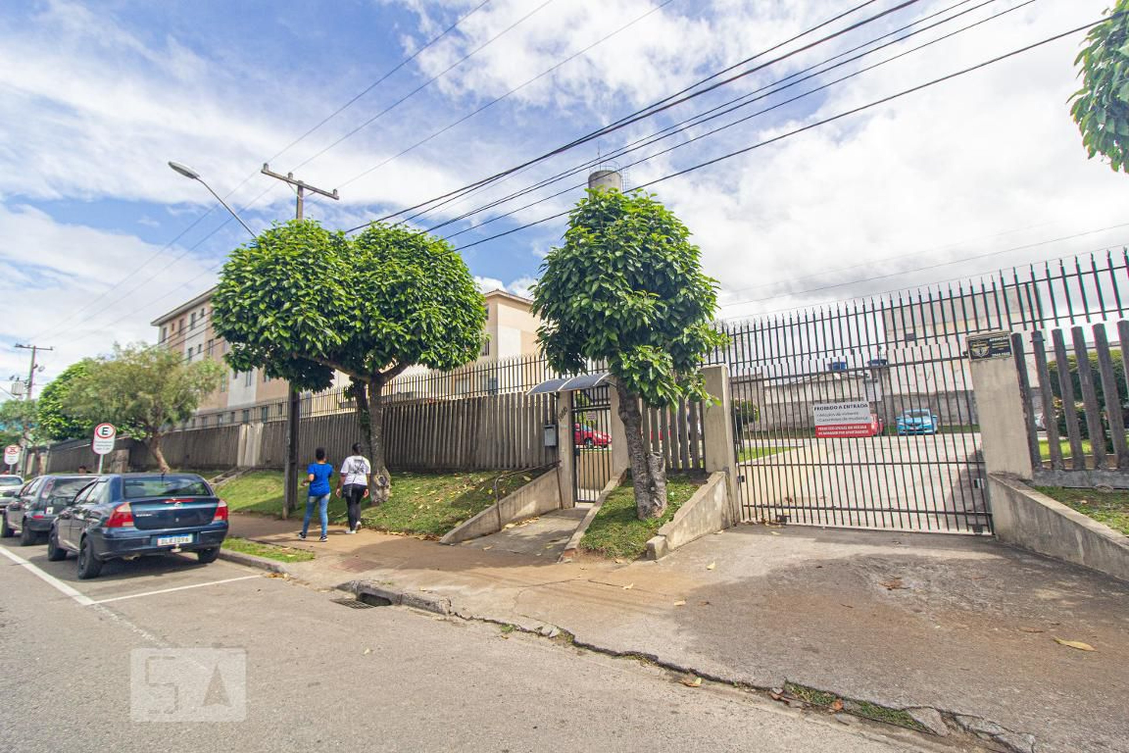 Fachada do Condomínio Residencial Riviera