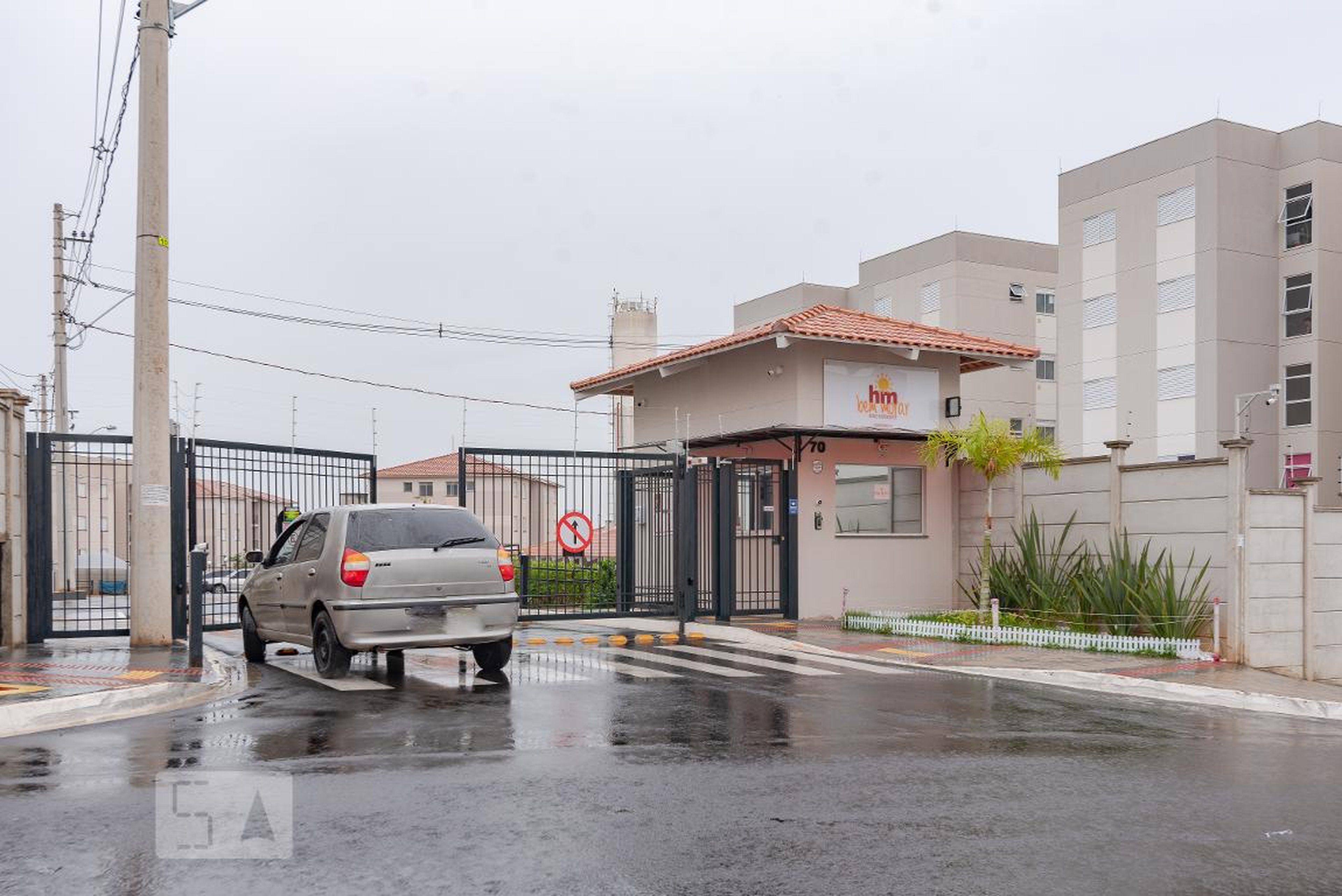 Fachada do Condomínio Condomínio em Rua 02, 70