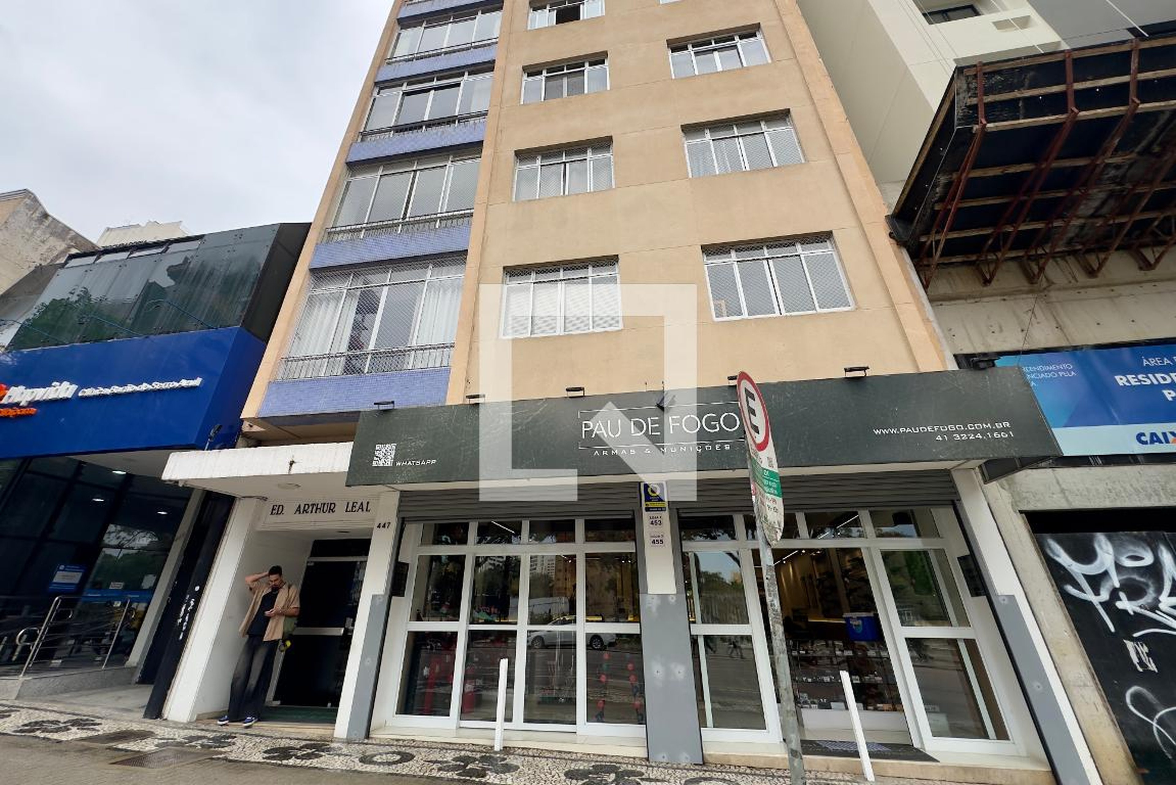 Fachada Edifício Arthur Leal