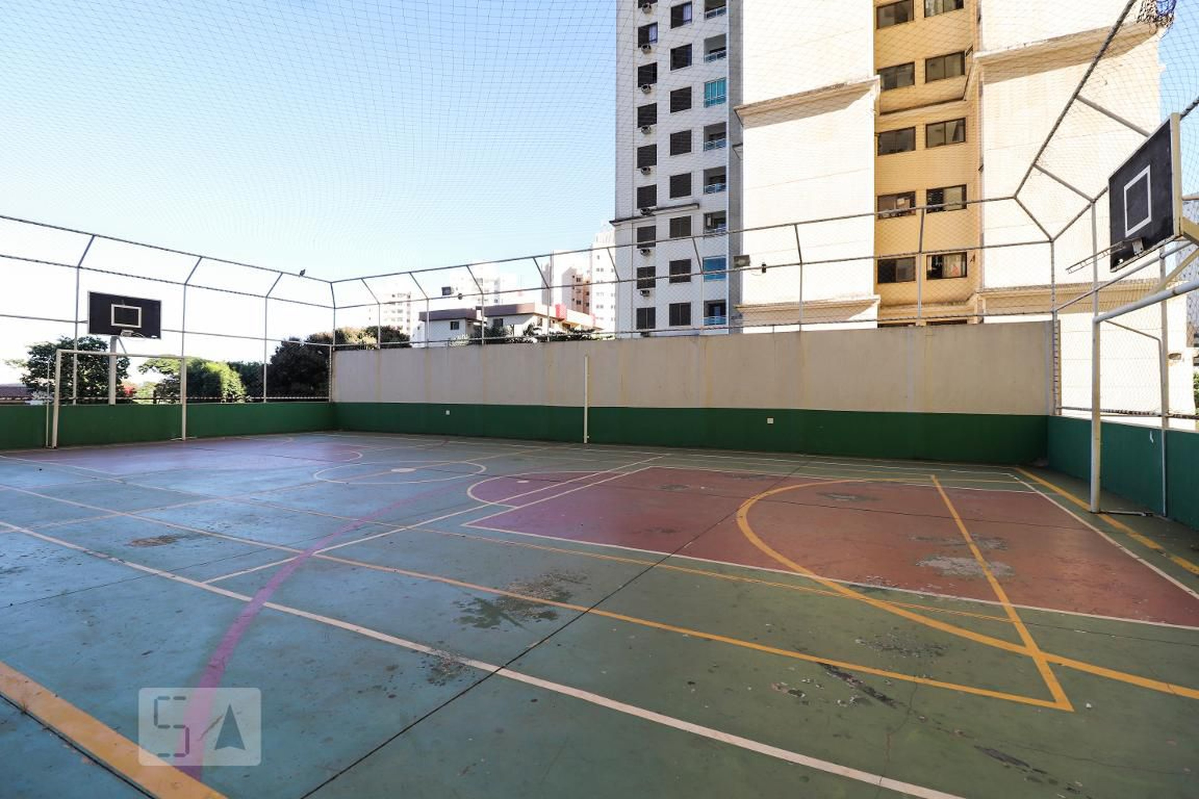 Quadra esportiva - Borges Landeiro Modernidad