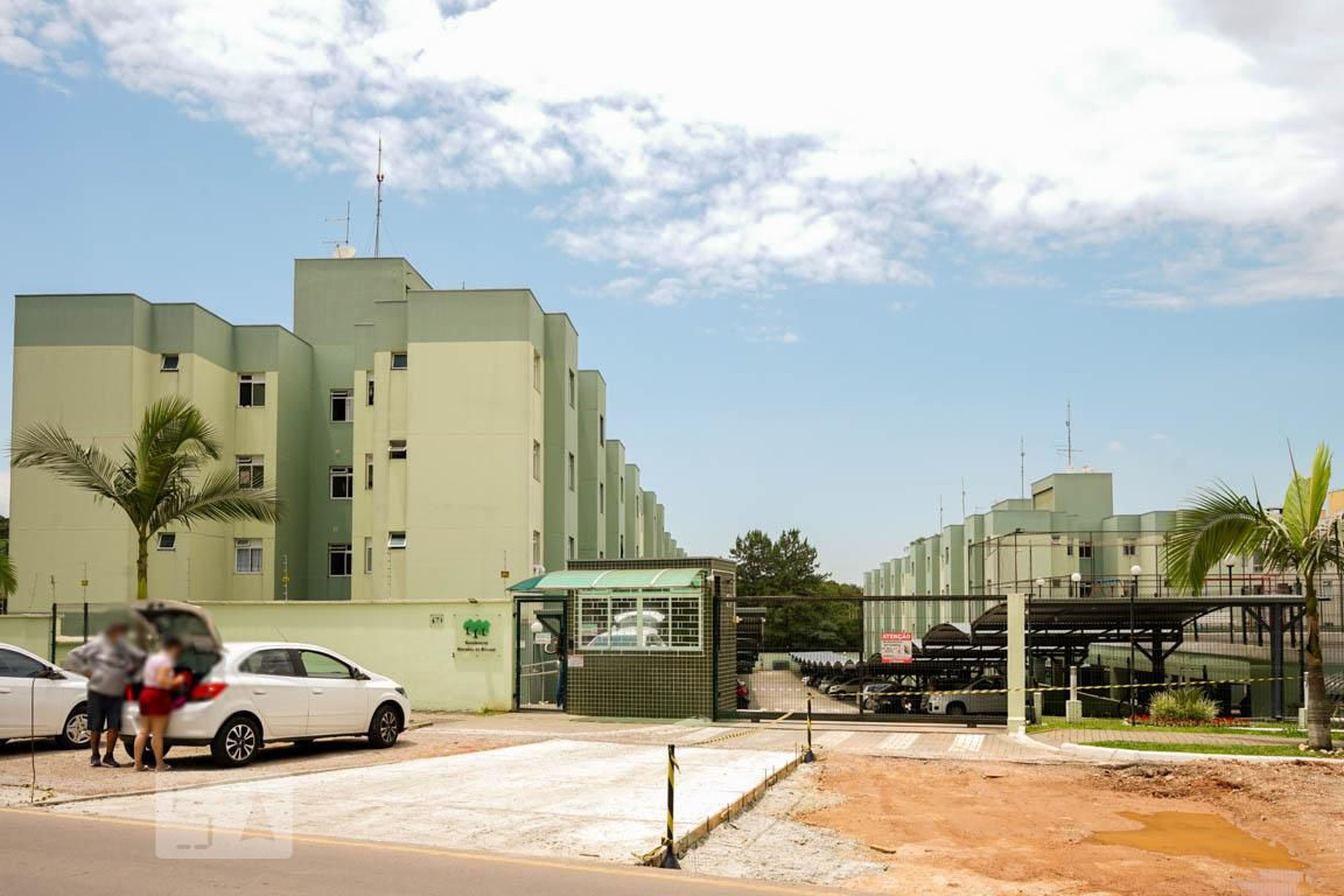 Fachada Condomínio Moradas do Bosque