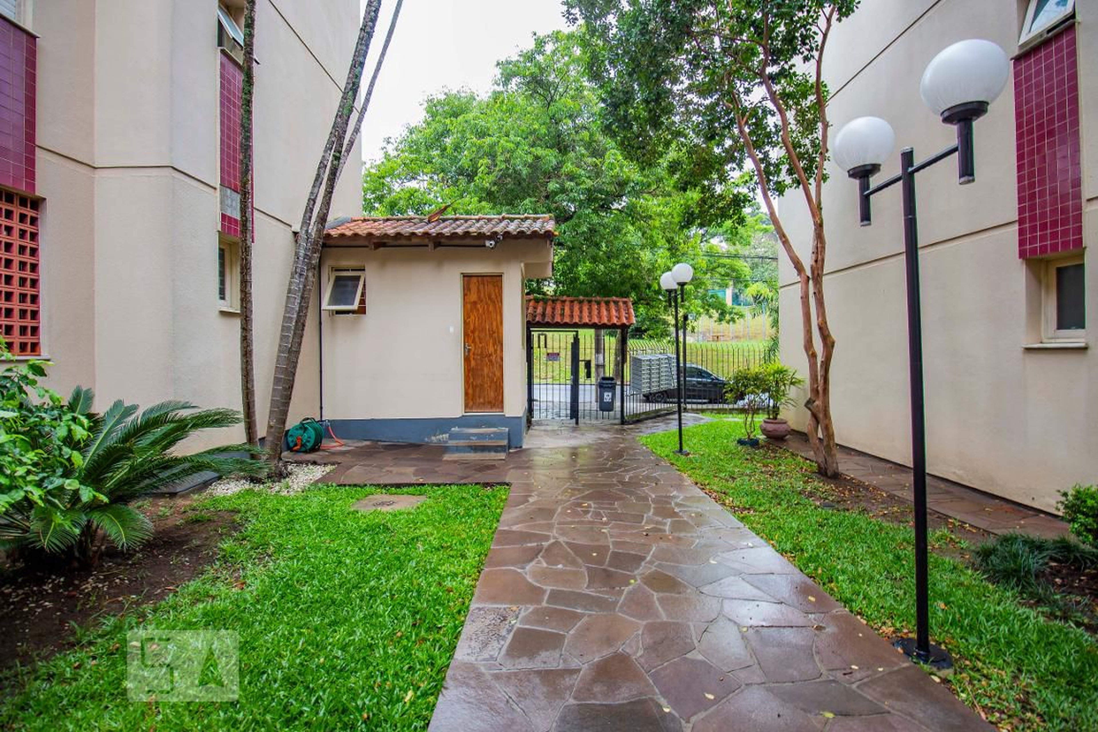 Fachada do Condomínio Condomínio Vivendas do Salão