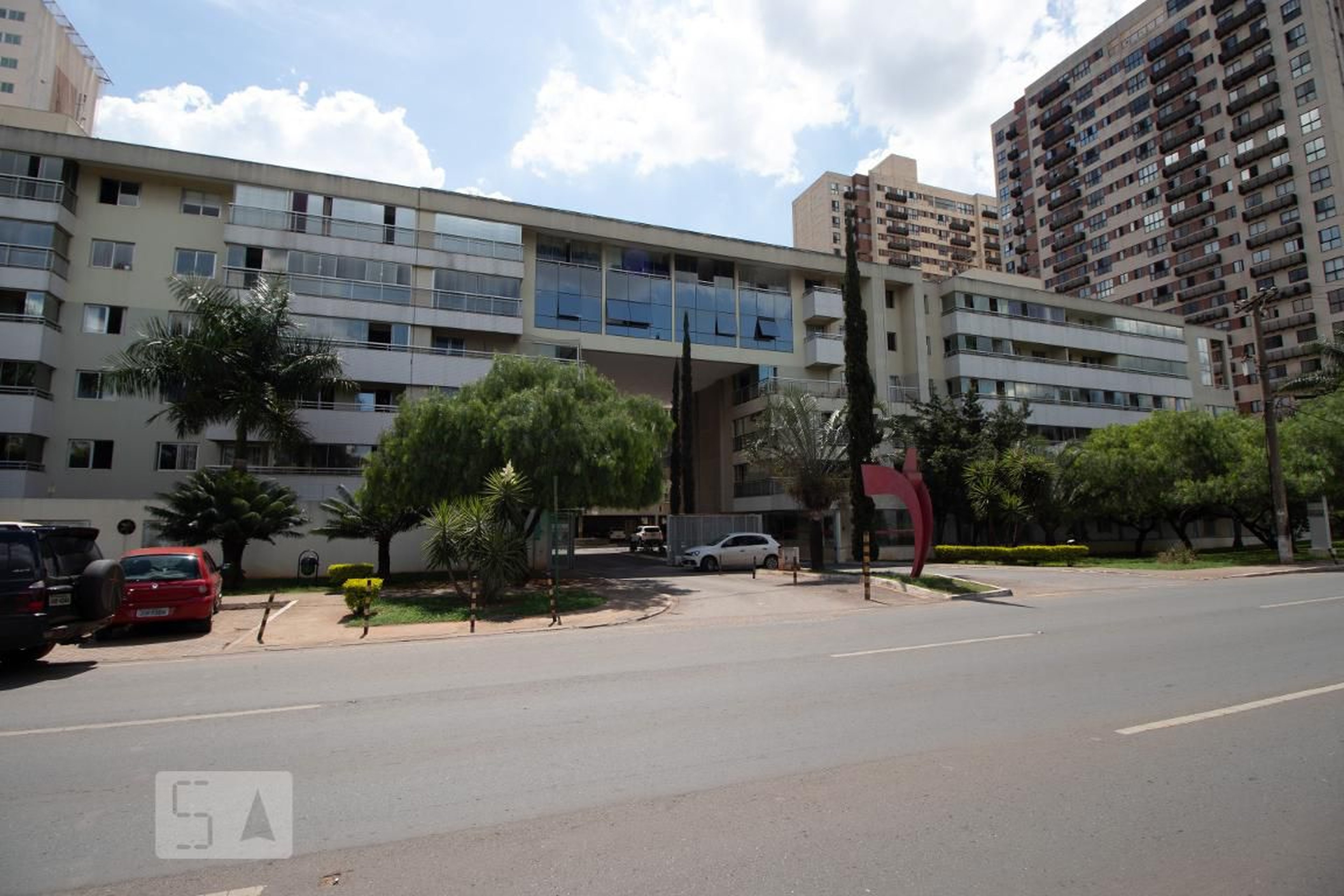 Fachada do Condominio Condomínio Belvedere Antares