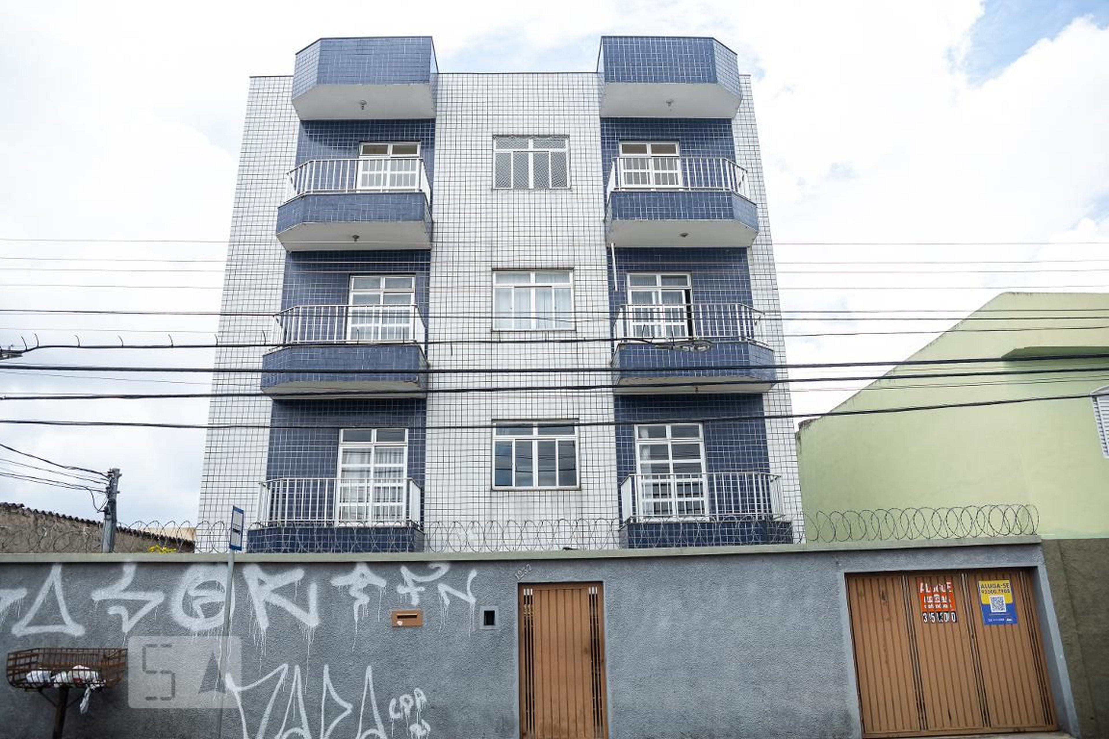 Fachada do prédio Edifício Água Branca