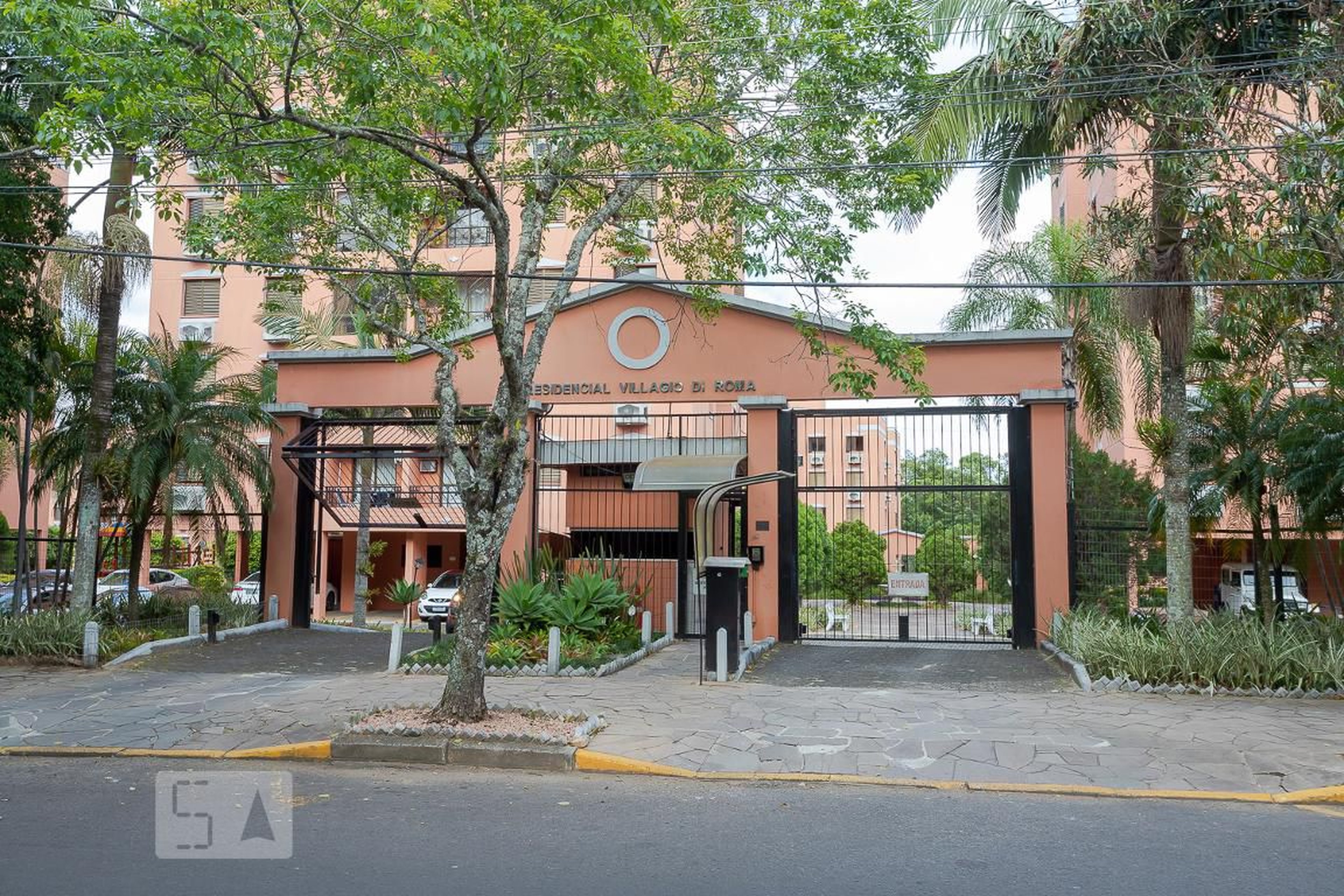 Fachada do Condomínio Residencial Villagio di Roma