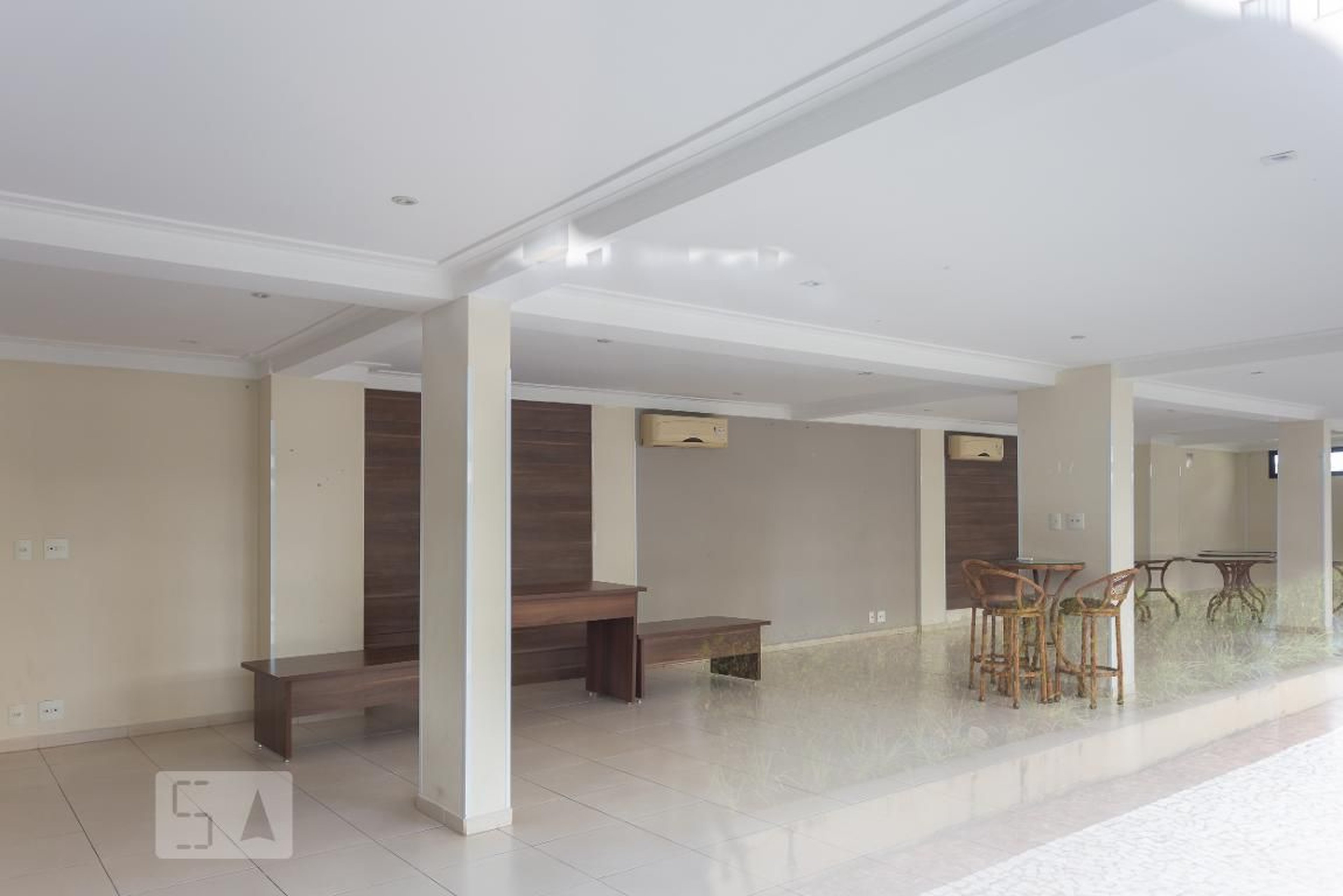 Salão de Festas - Pássaros e Flores