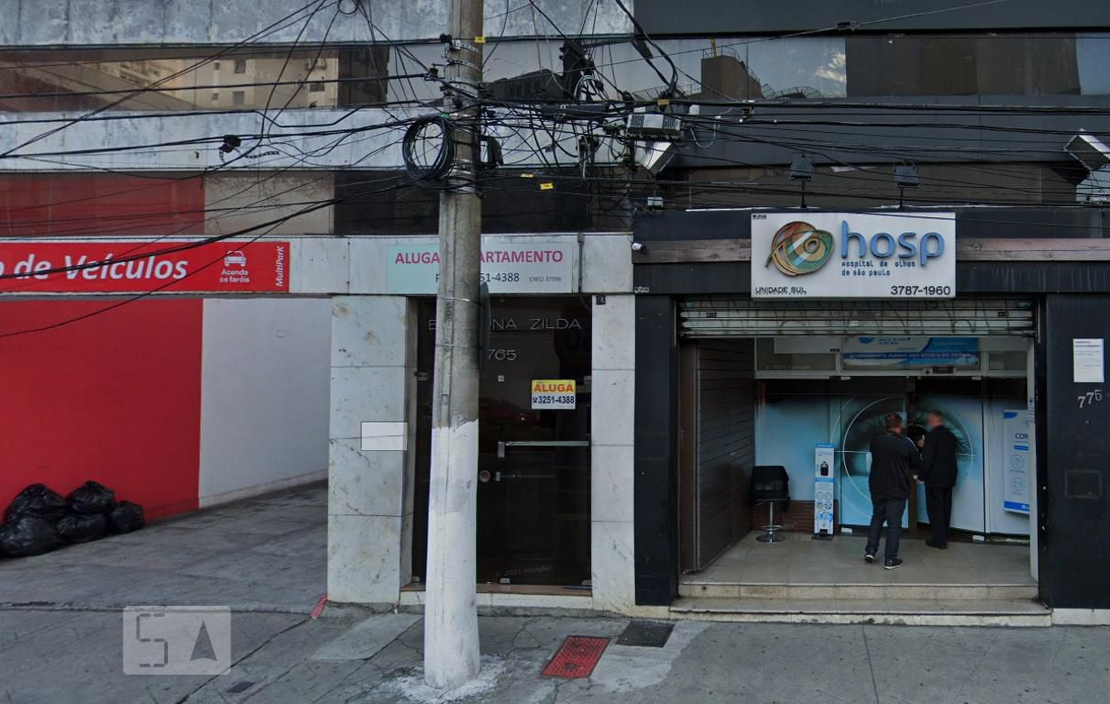 Fachada Condomínio em Rua Barão do Rio Branco, 735