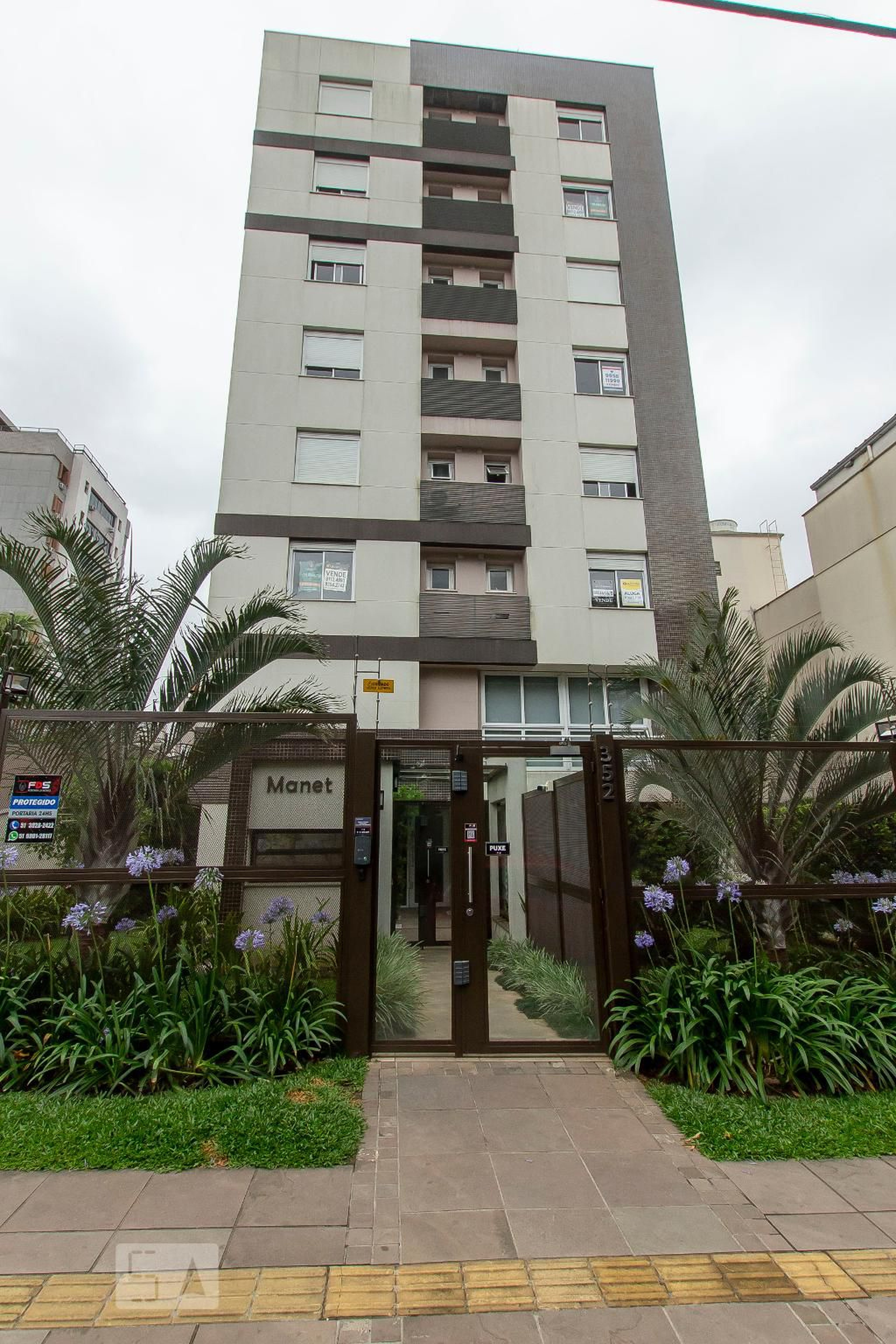 Fachada do Prédio Residencial Manet