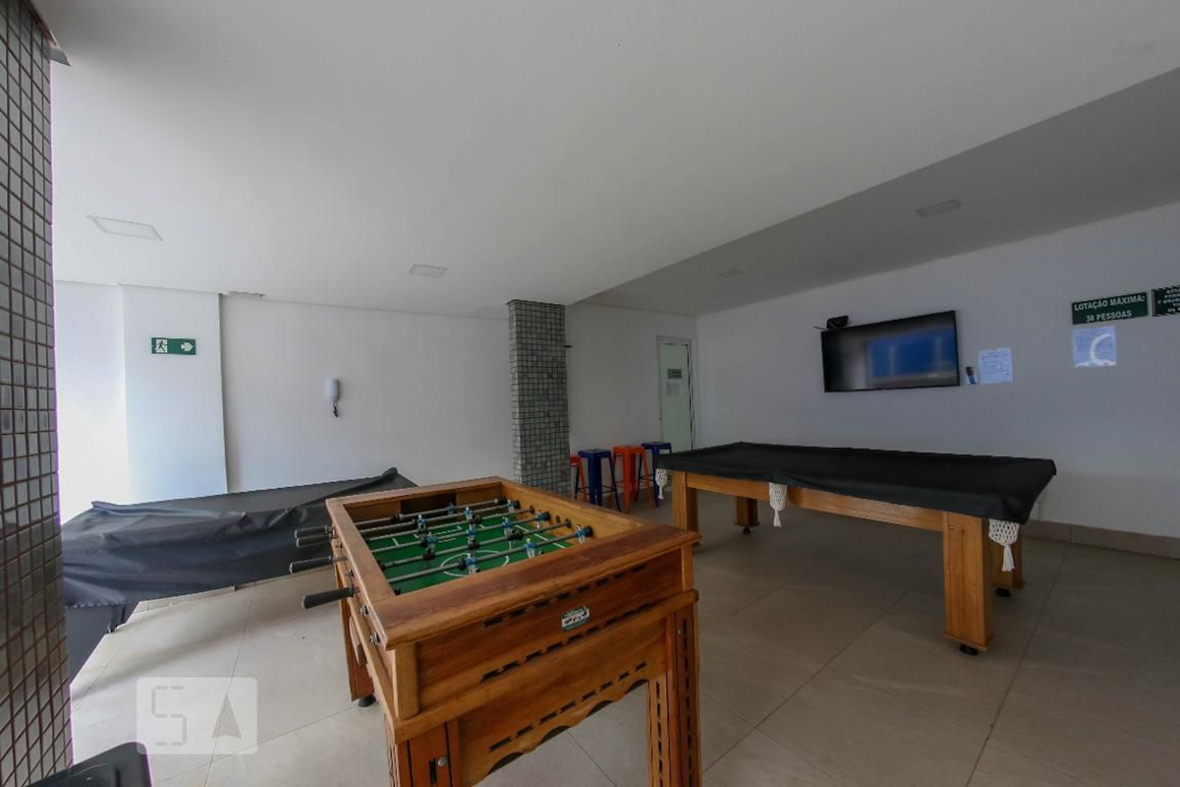 Salão de jogos - Edifício Izabel Costa