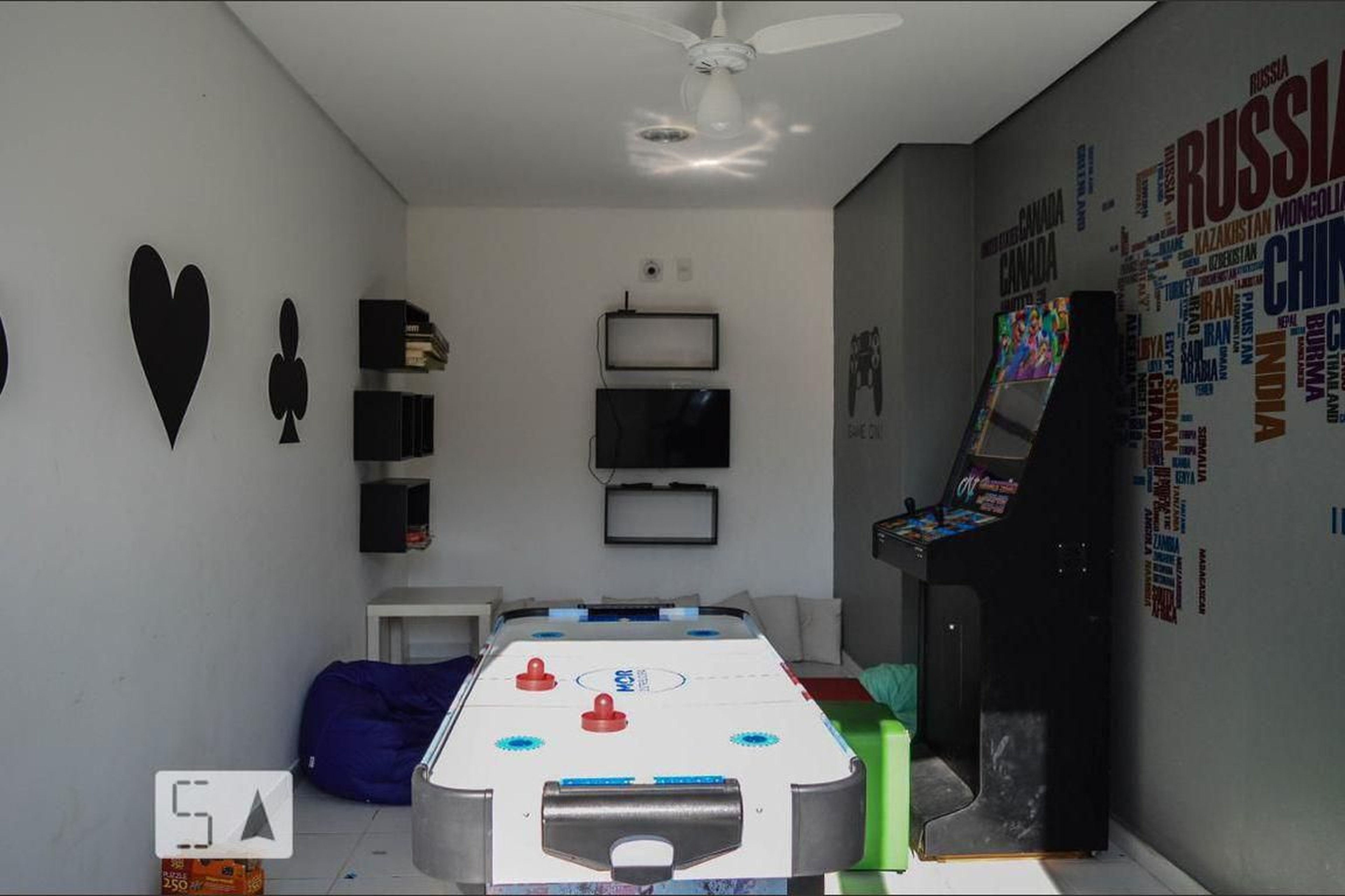 Sala de jogos - Parque dos Pássaros Residencial Canário