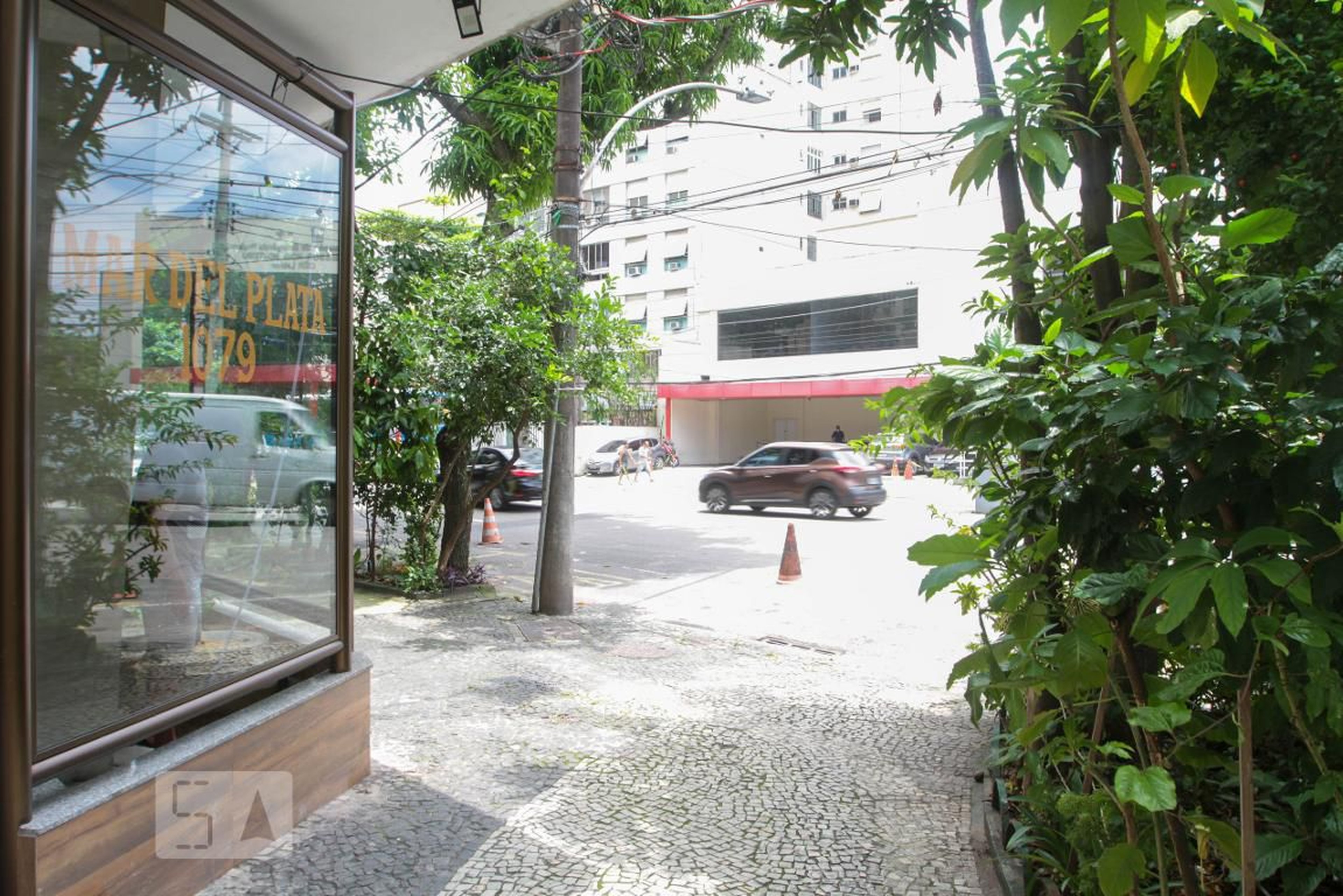 Entrada do Prédio - Edifício Mar Del Plata