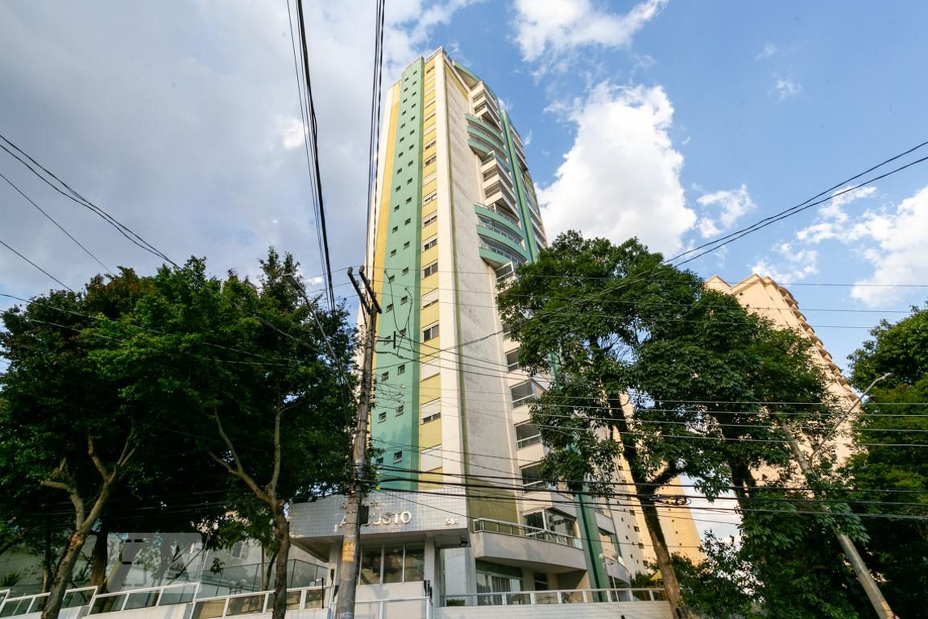 Fachada do prédio Residencial Augusto