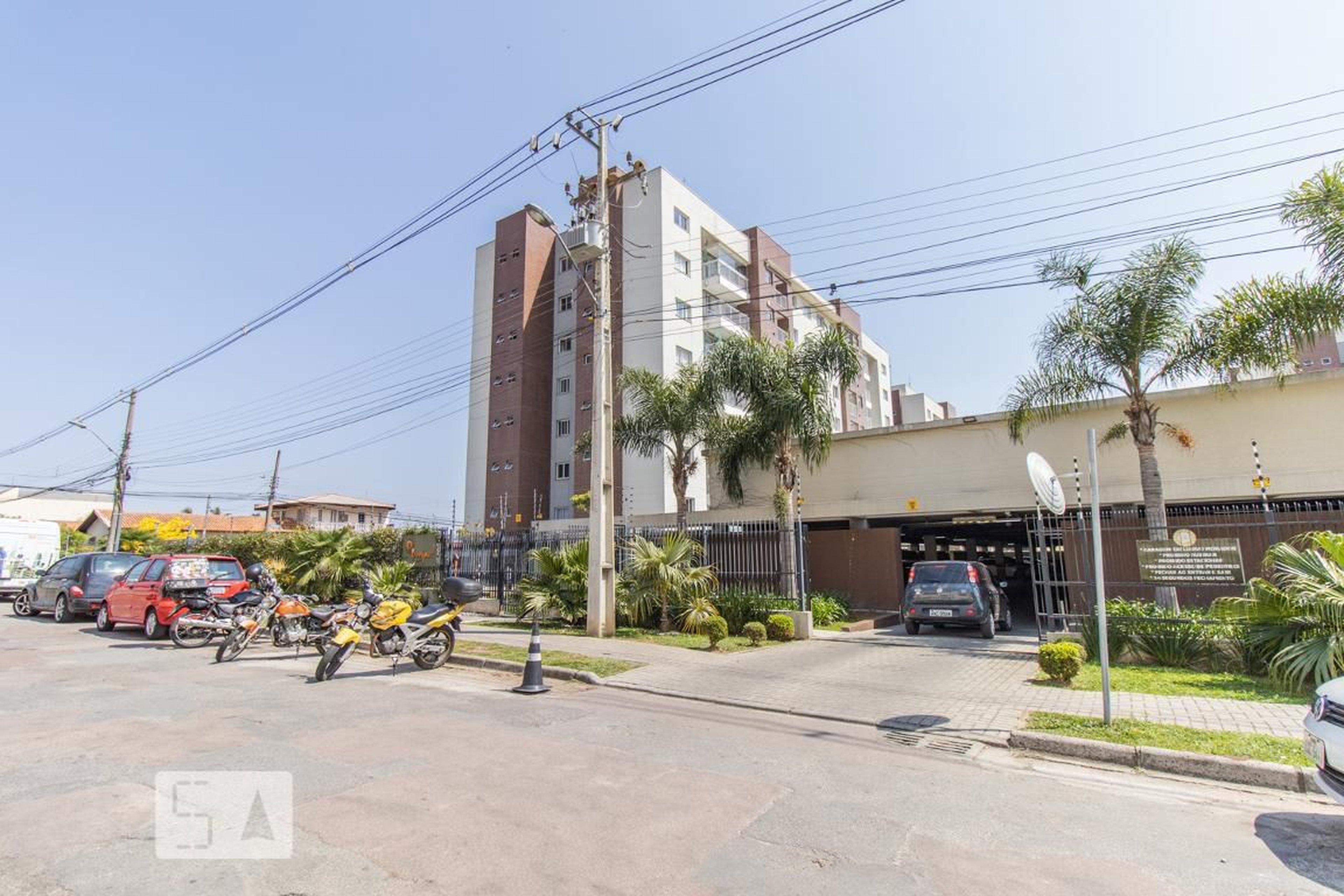 Fachada do Condomínio Residêncial Bonjour