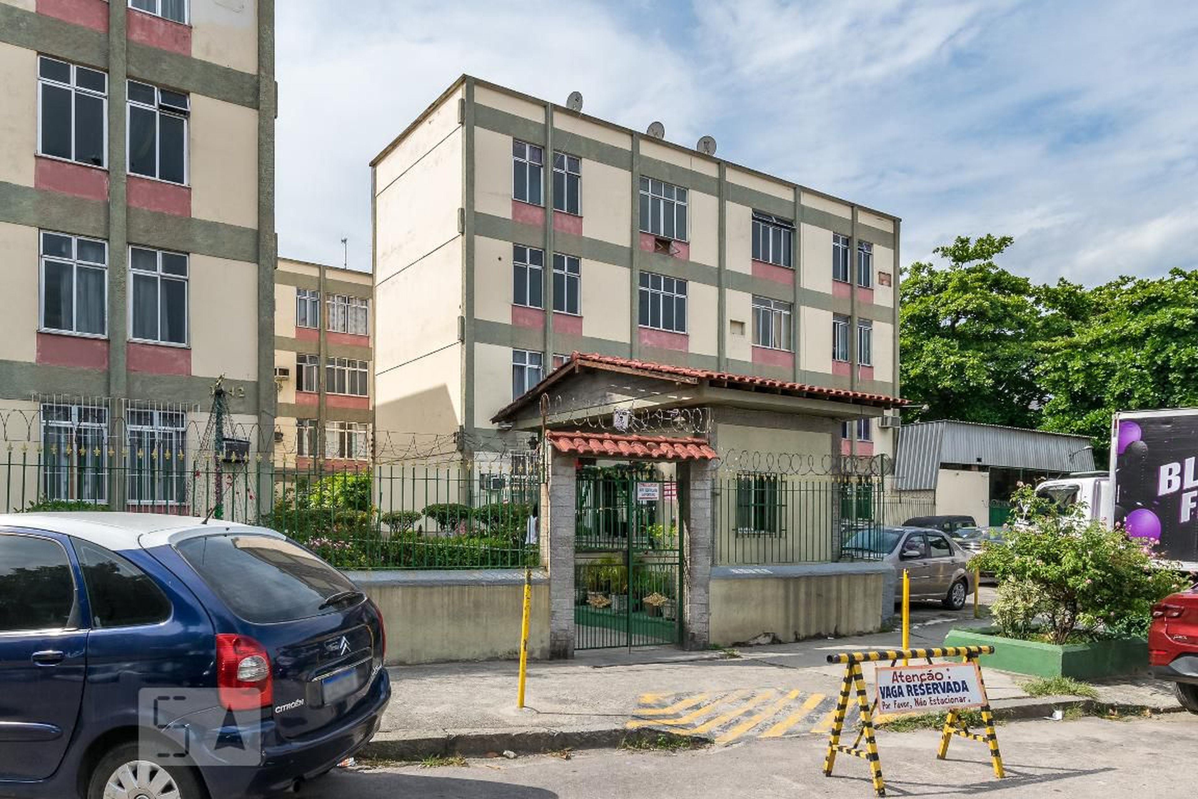 Fachada do Condomínio Condomínio União