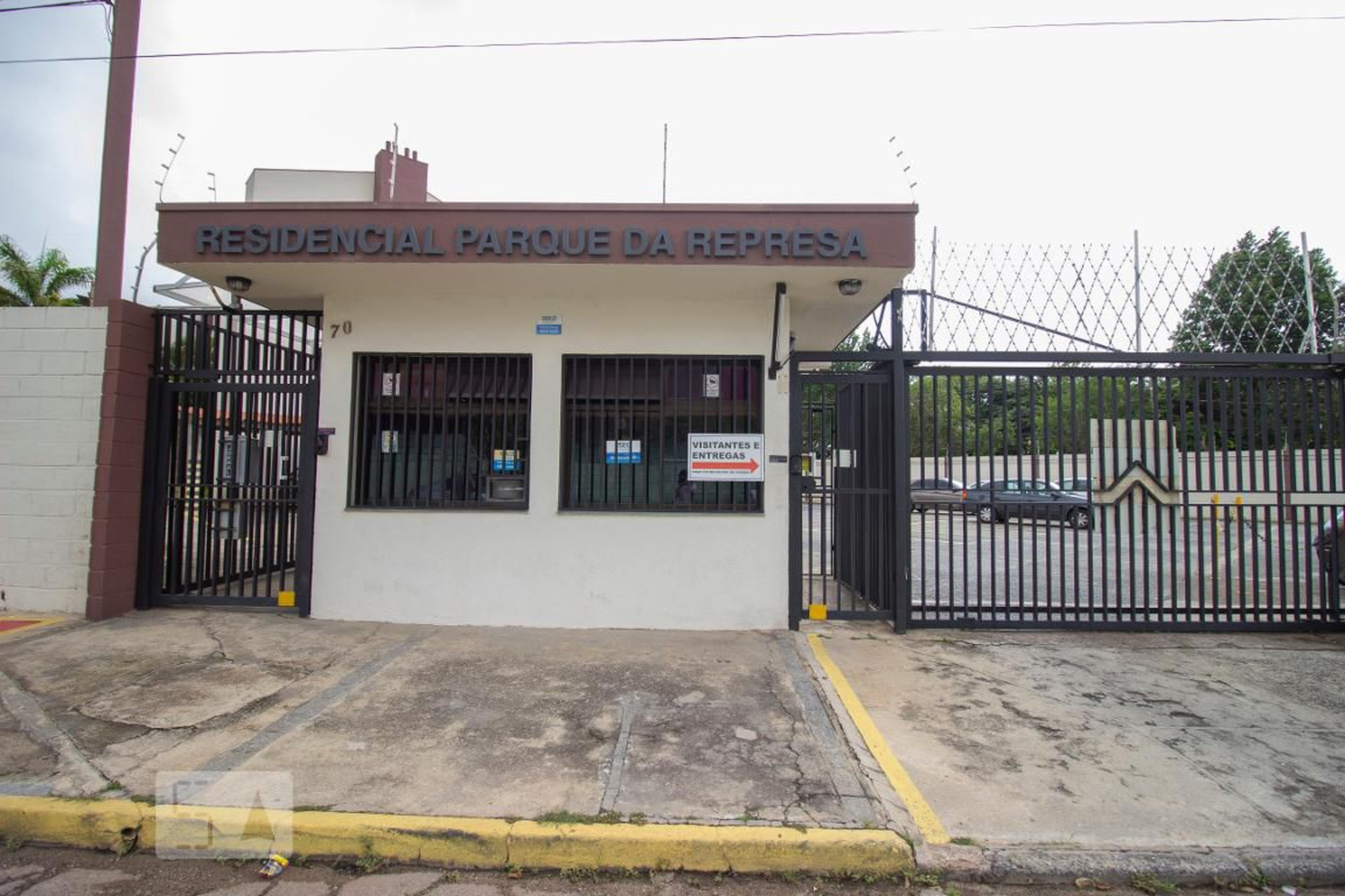 Fachada do Condomínio Residencial Parque da Represa