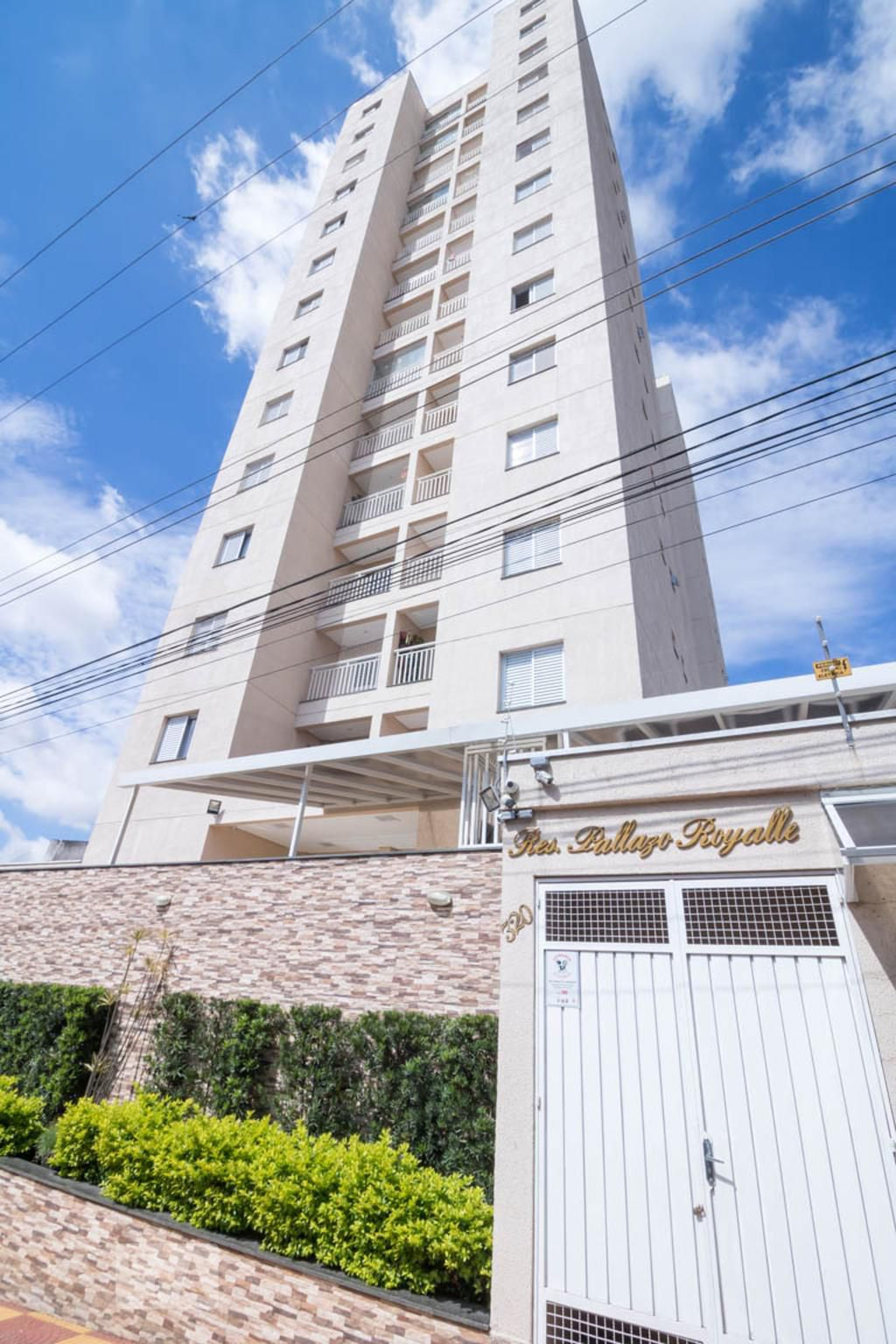 Fachada do Condomínio Residencial Pallazo Royalle