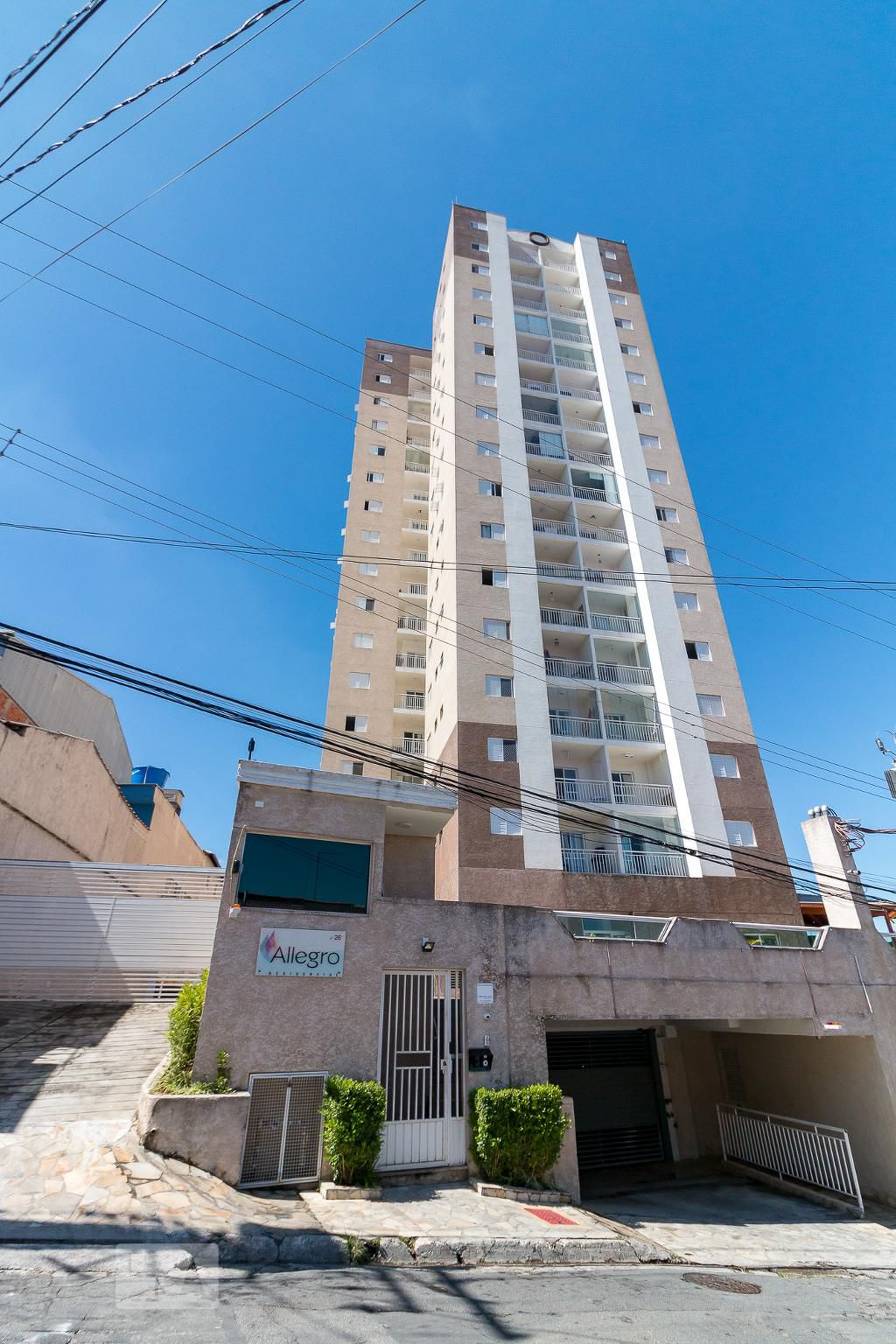 Fachada do prédio Condomínio Allegro