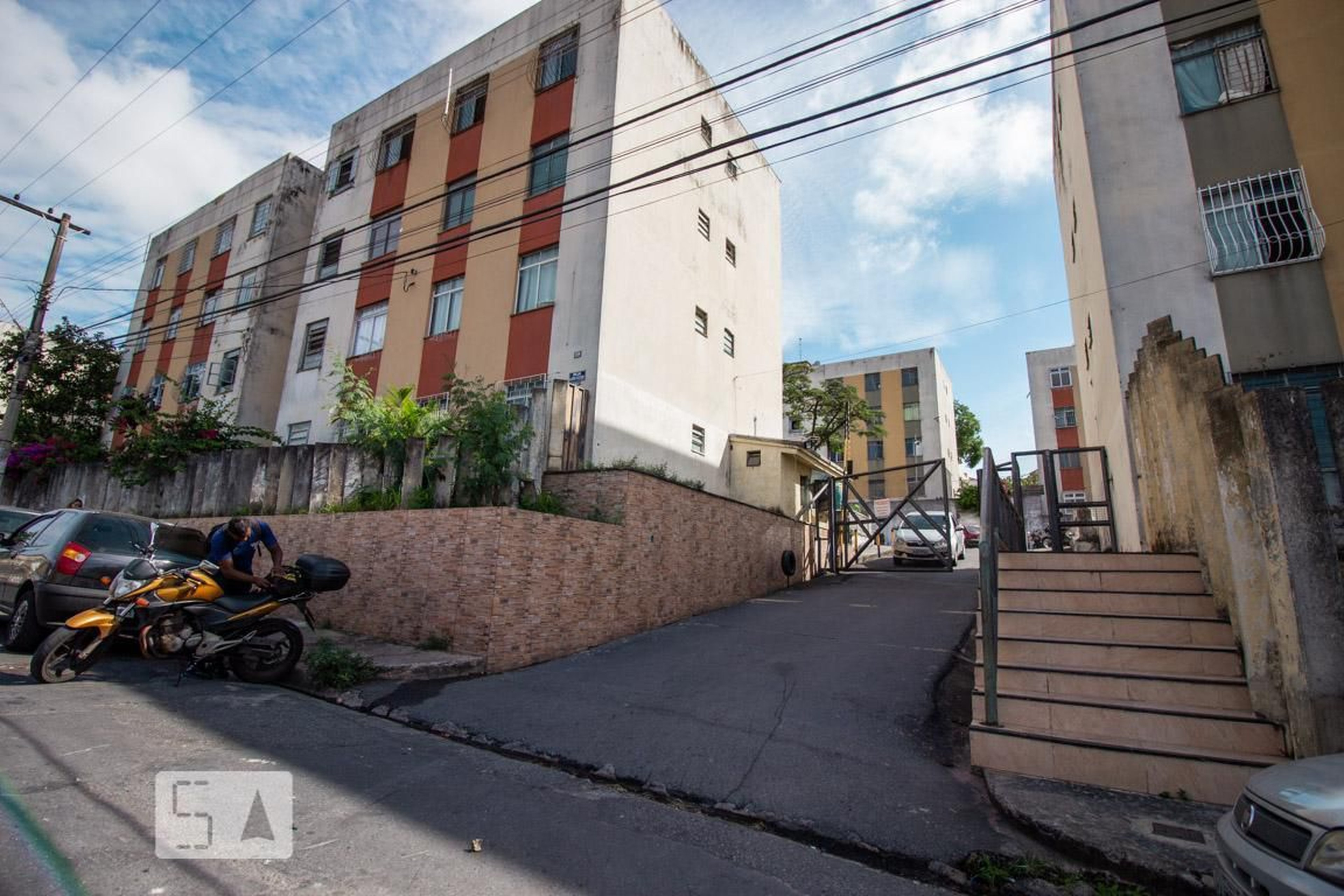 Fachada Condomínio conjunto habitacional Santa Monica