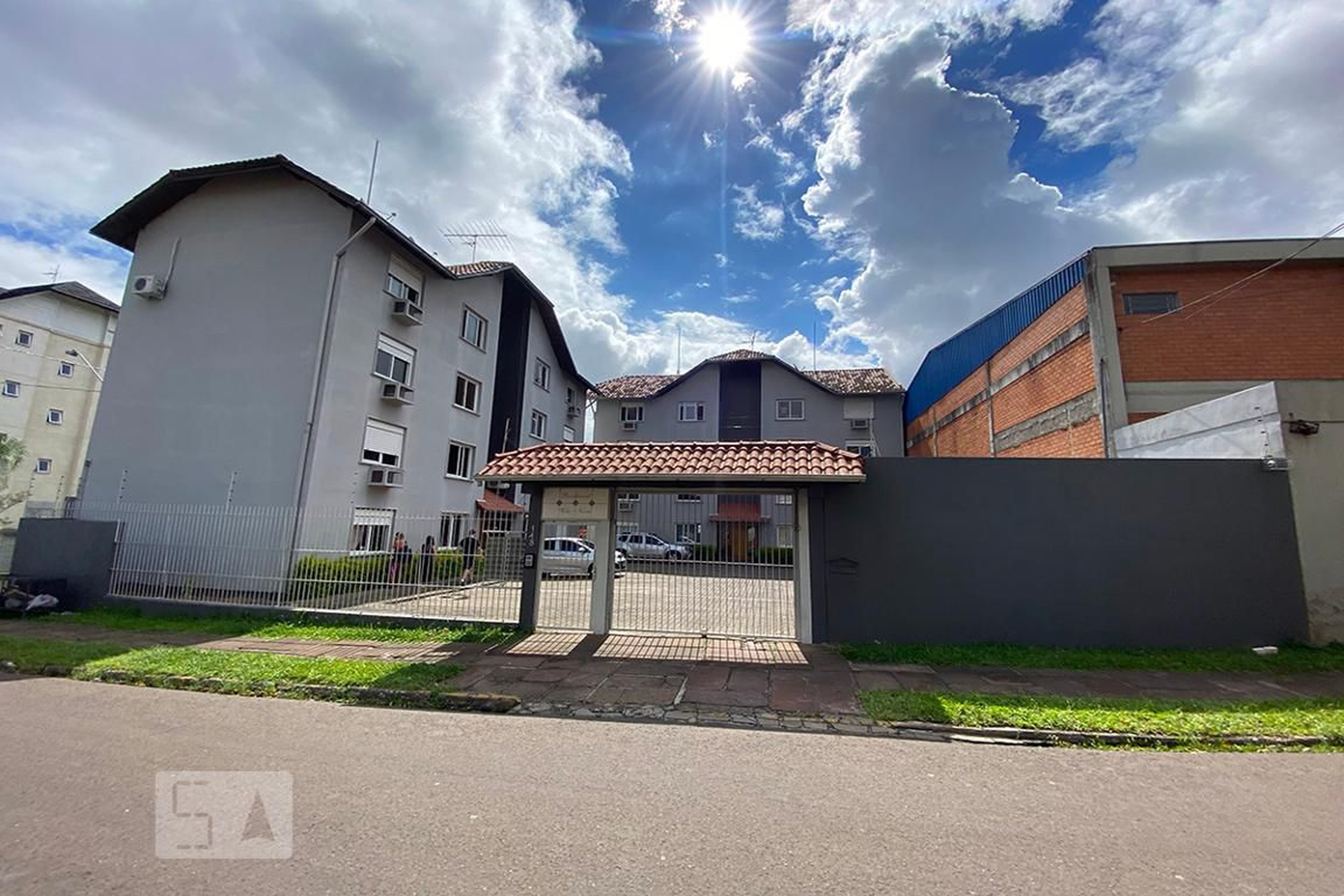 Fachada do Condomínio Residencial Vila Nova