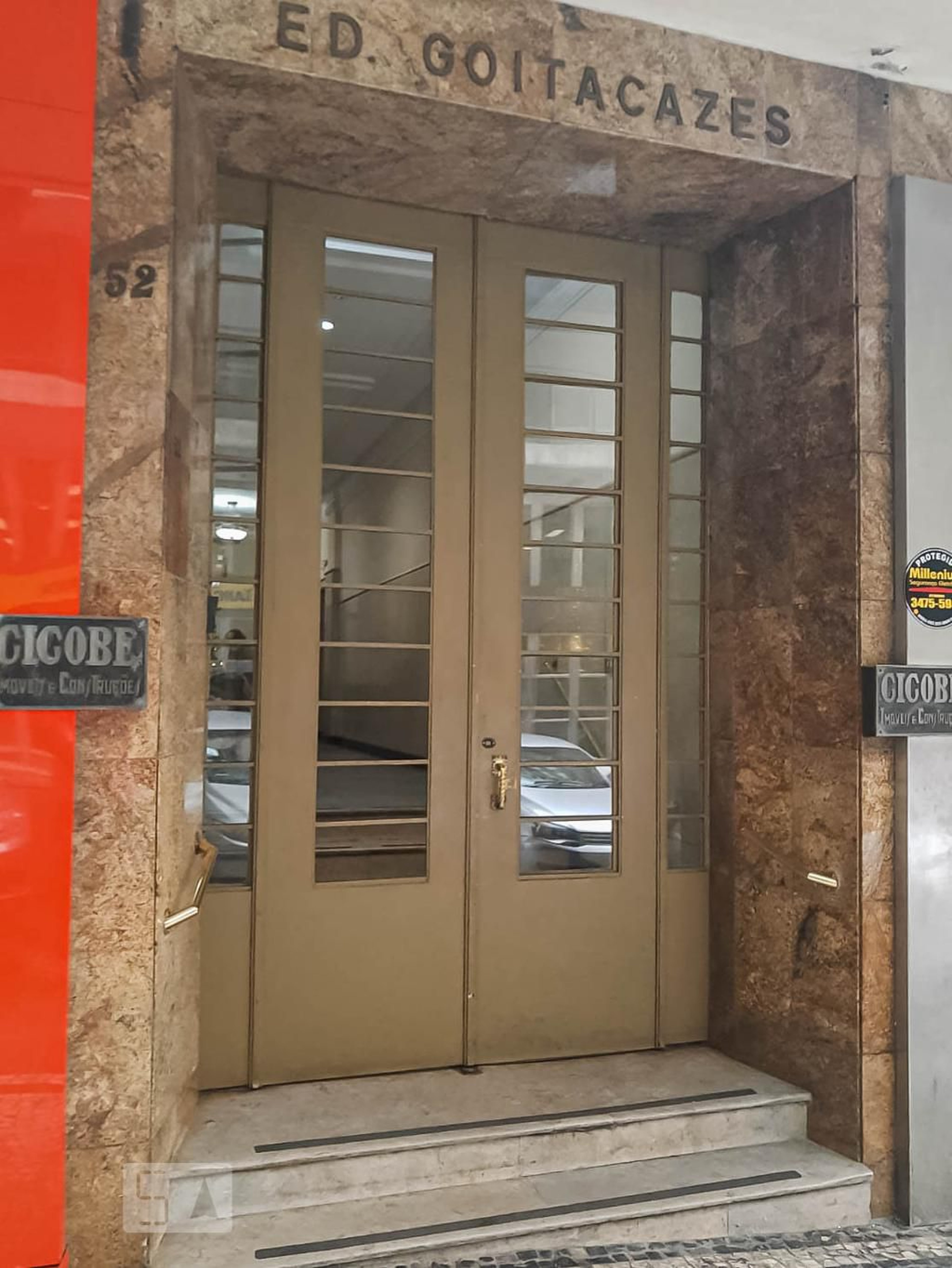 Entrada - Edifício Goitacazes