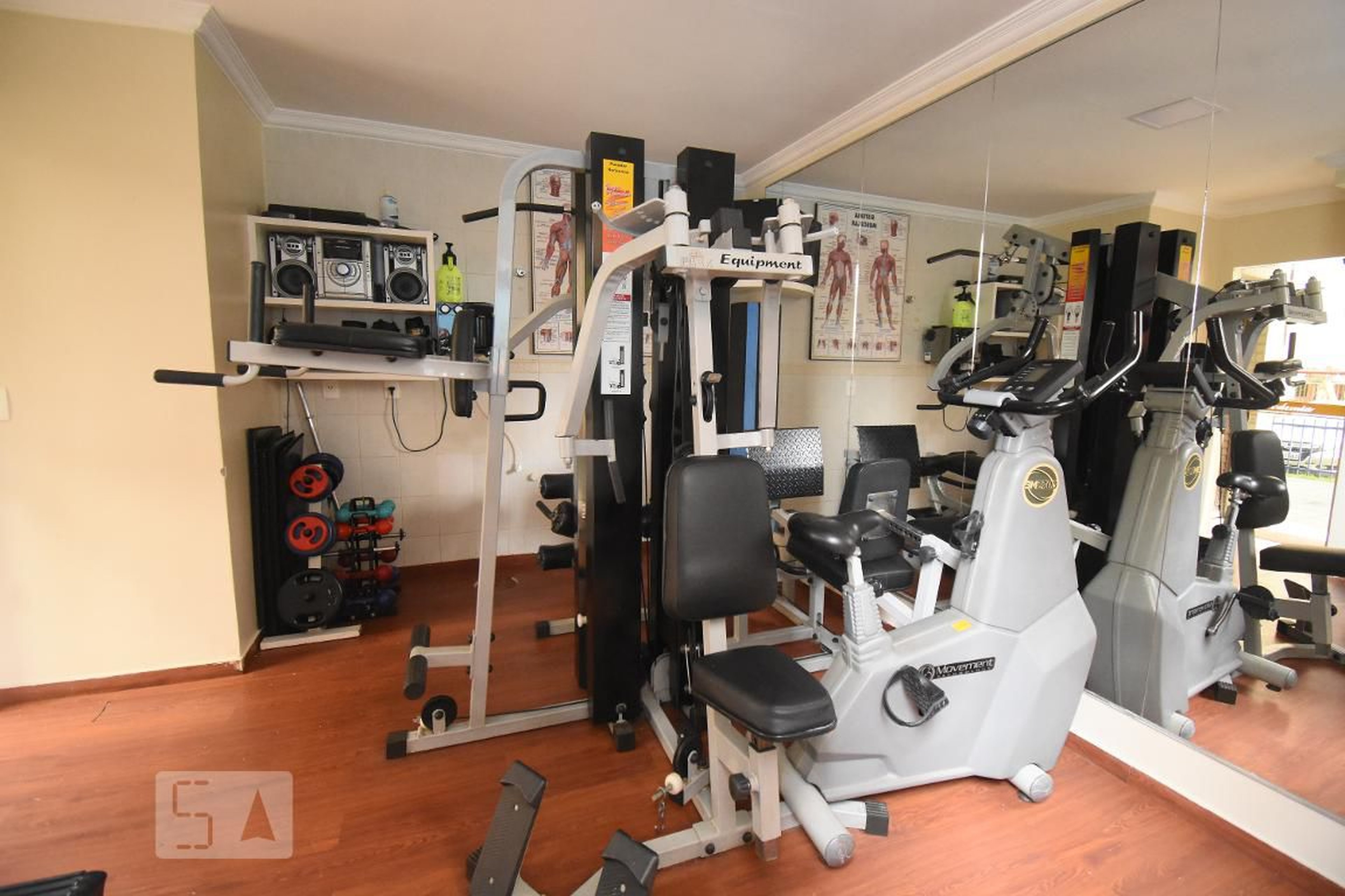 Área comum - Academia - Alfa Mix