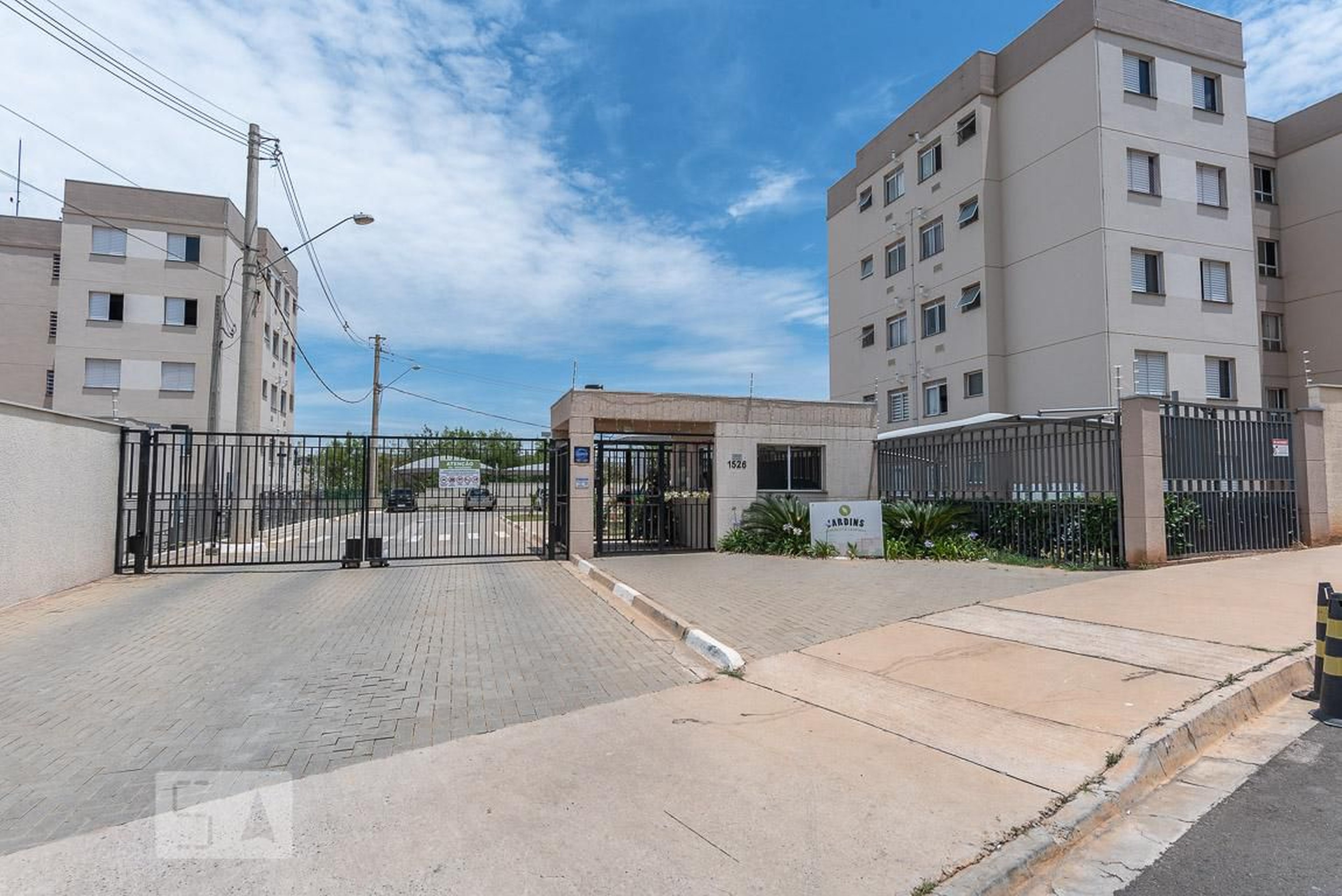 Fachada do Condomínio Condomínio Jardins Supercitta Campinas