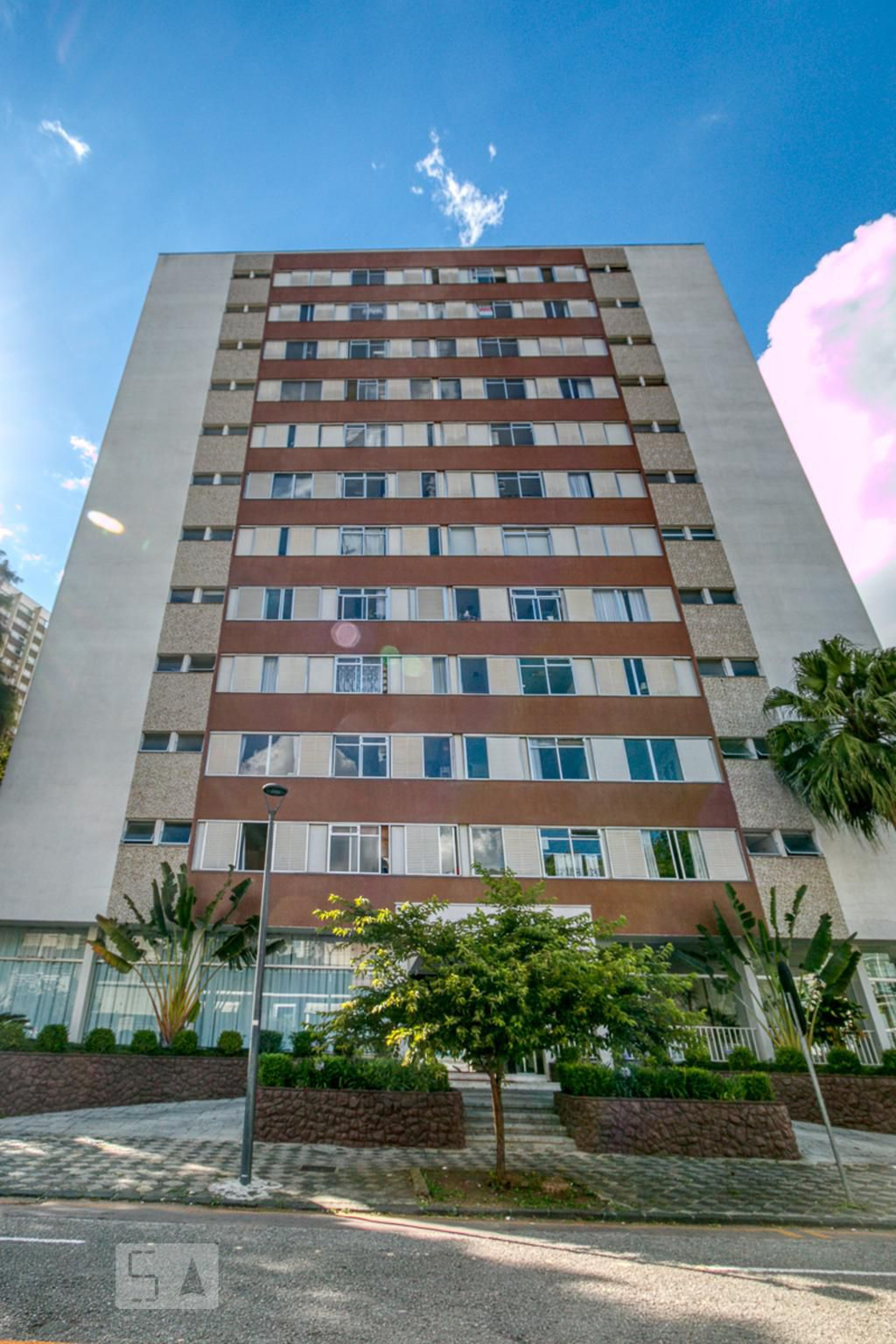 Fachada do Condomínio Edifício Dom Pedro II