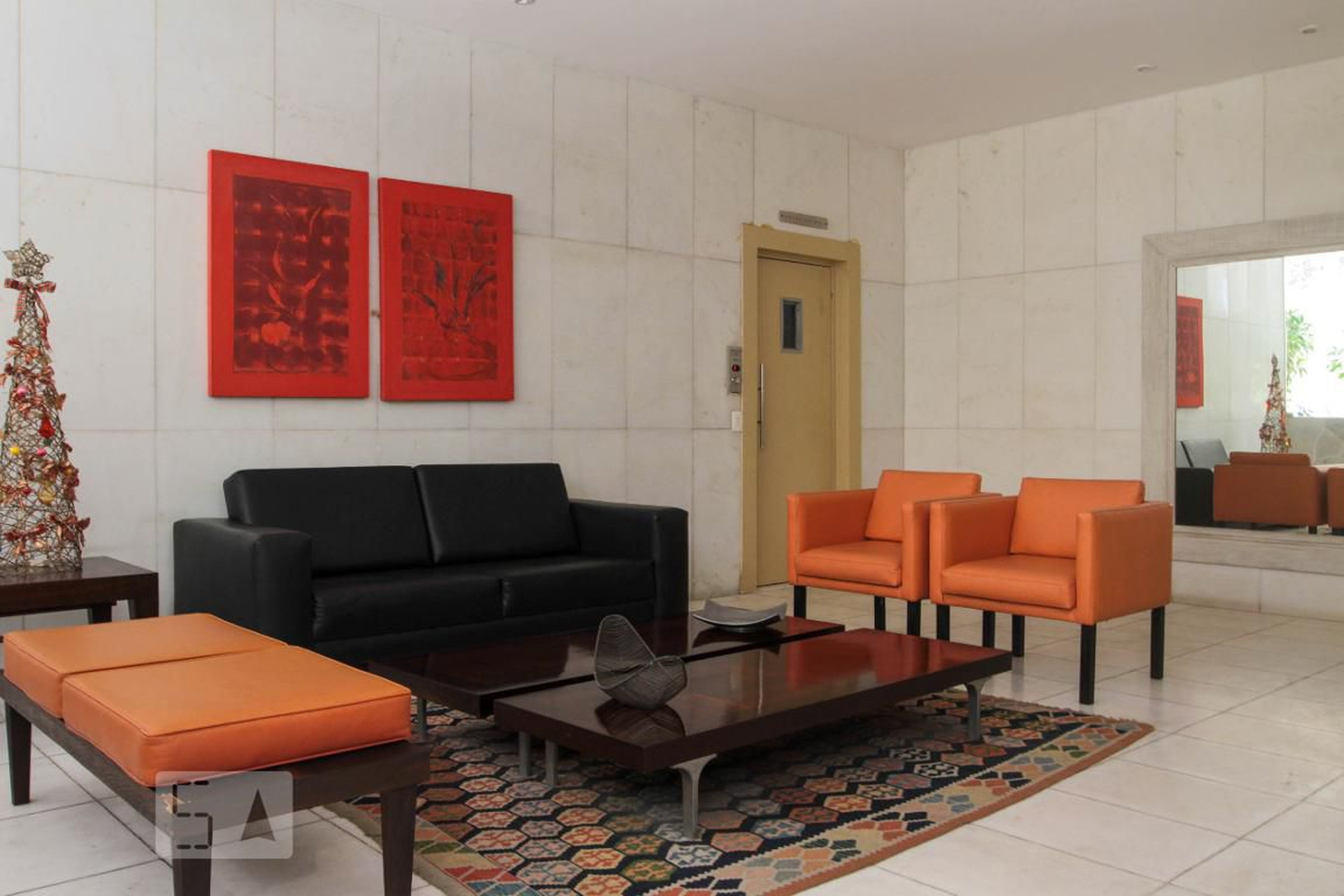 Hall social - Maison Des Fleurs