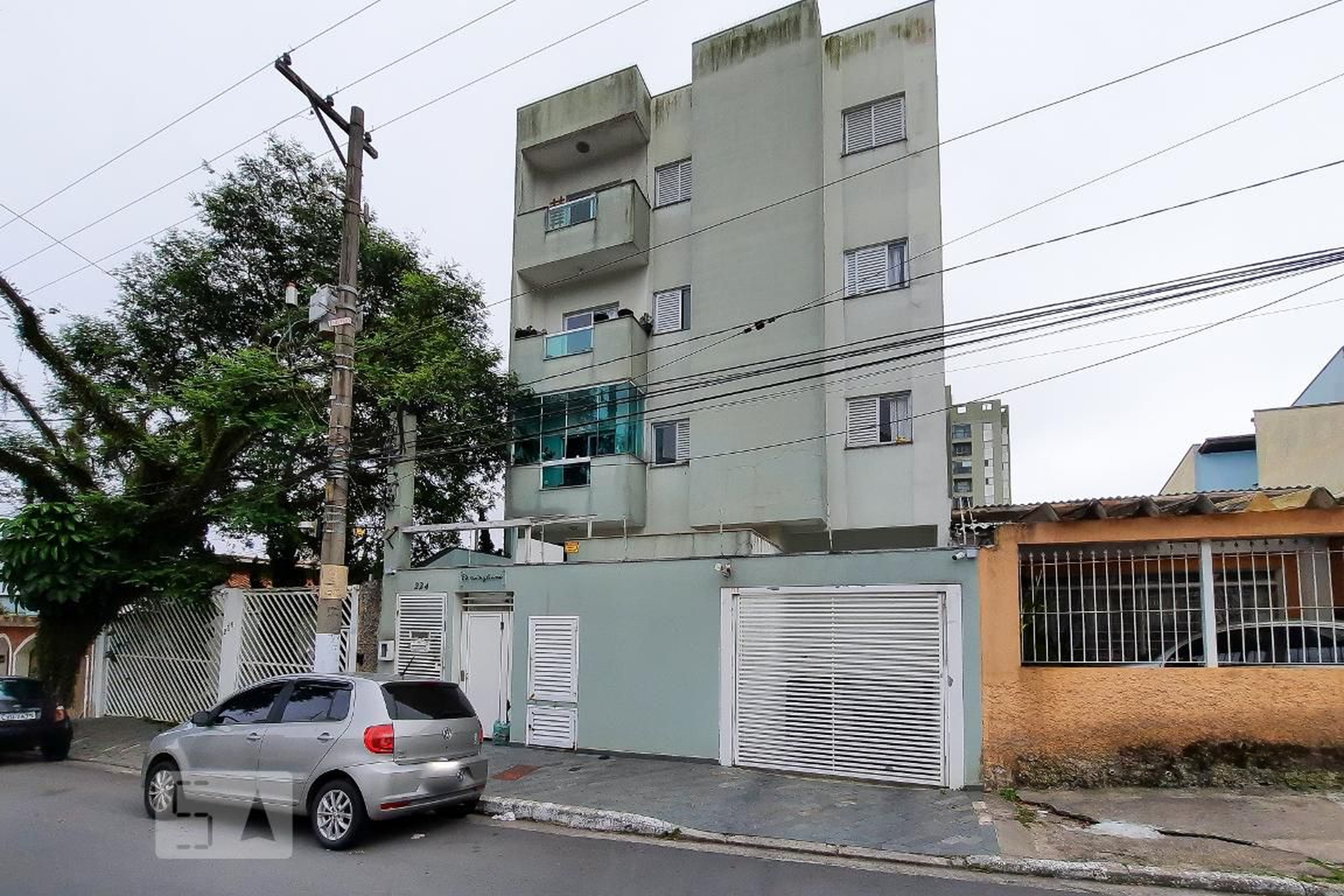 Fachada do Condomínio Residencial Modigliani