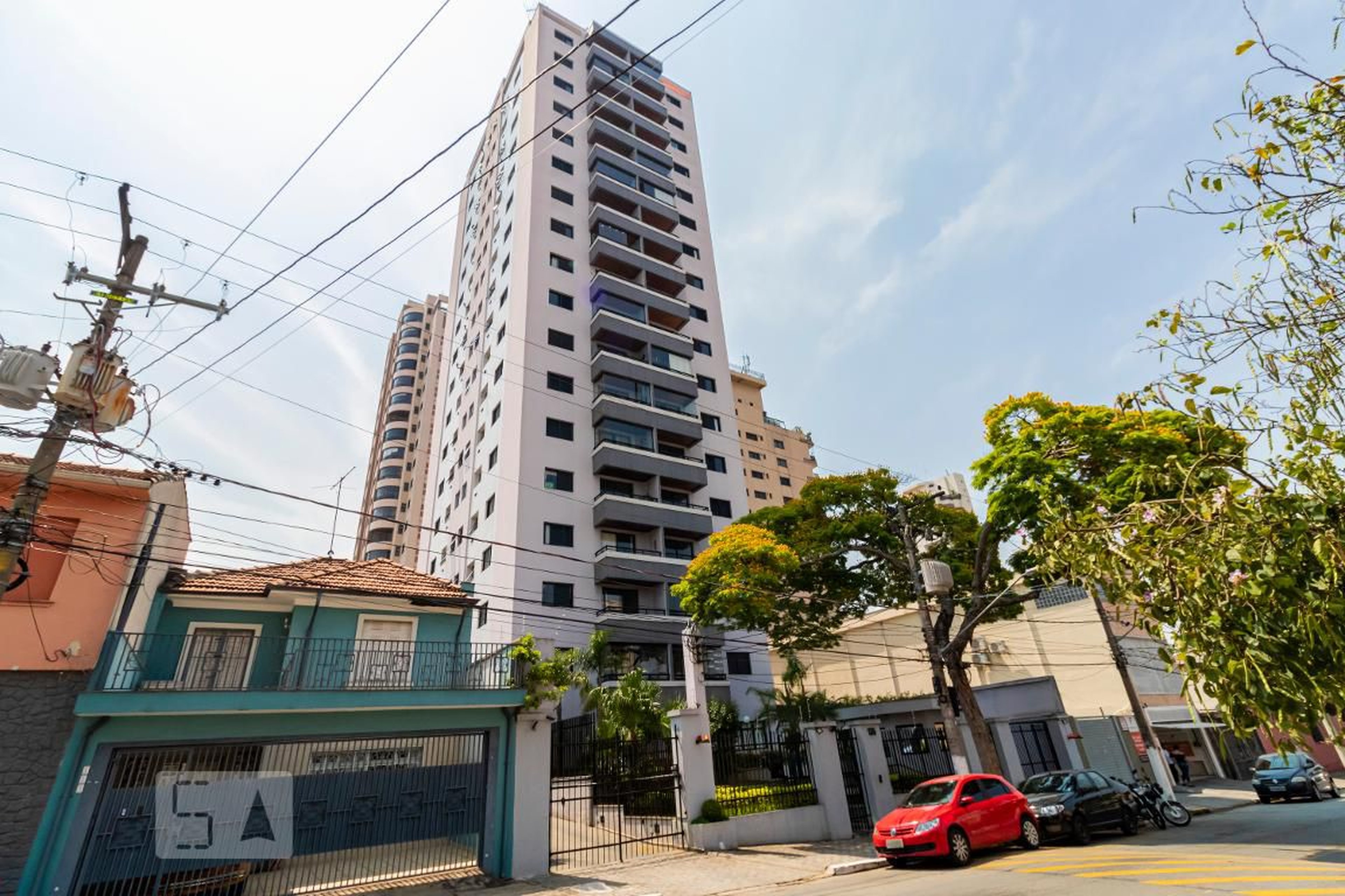 Fachada Condomínio em Rua Lima e Silva, 139