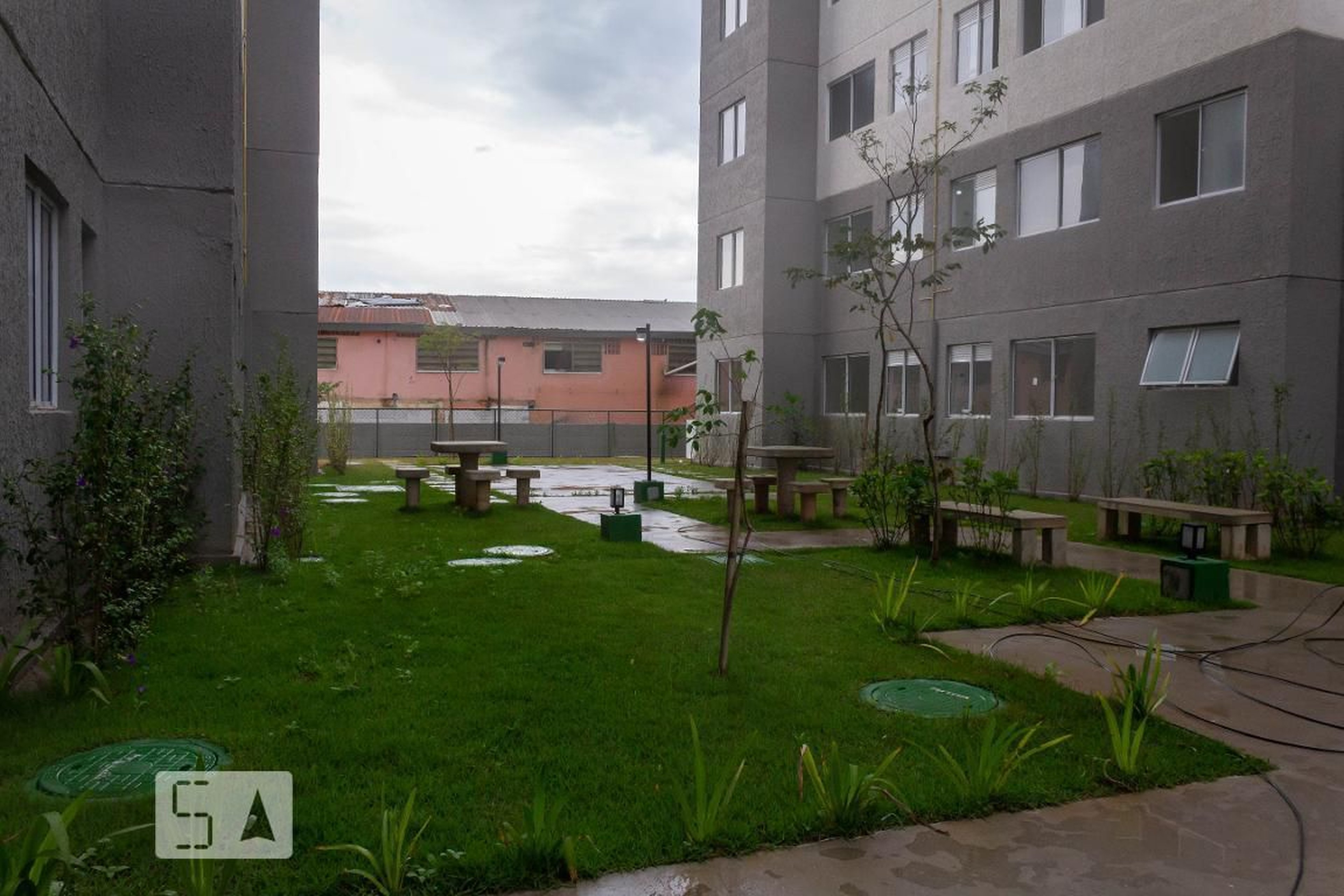 Área comum Condomínio em Avenida João Paulo da Silva, 17