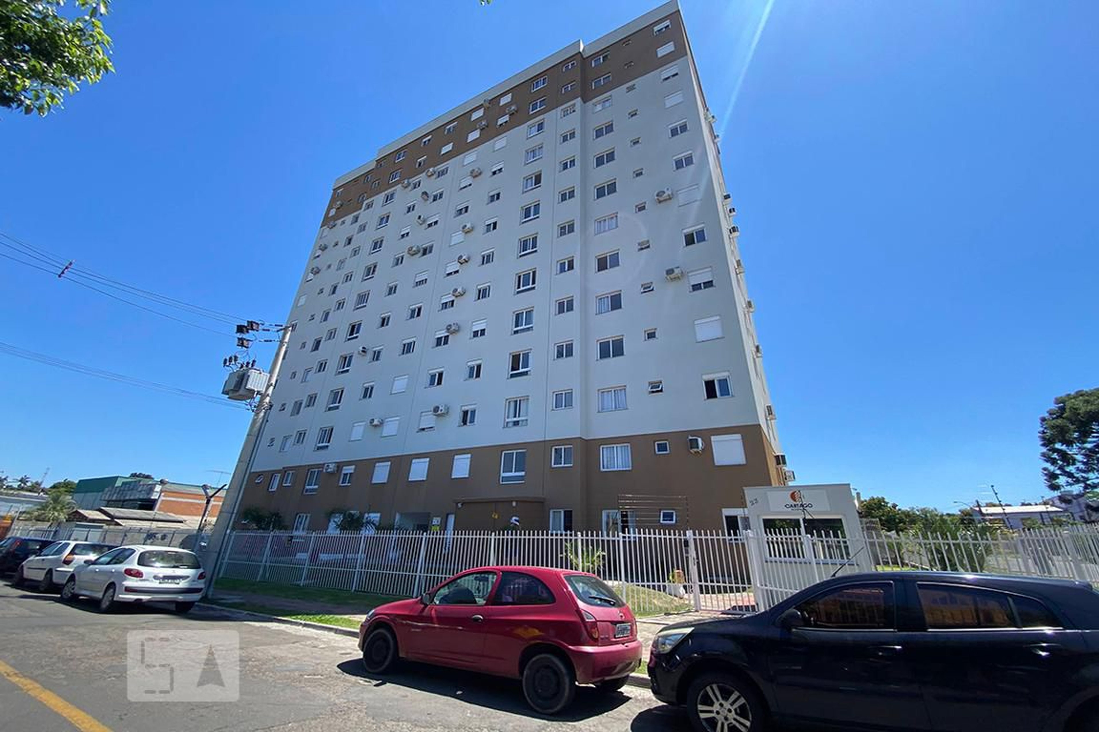 Fachada do Condomínio Residencial Cartago