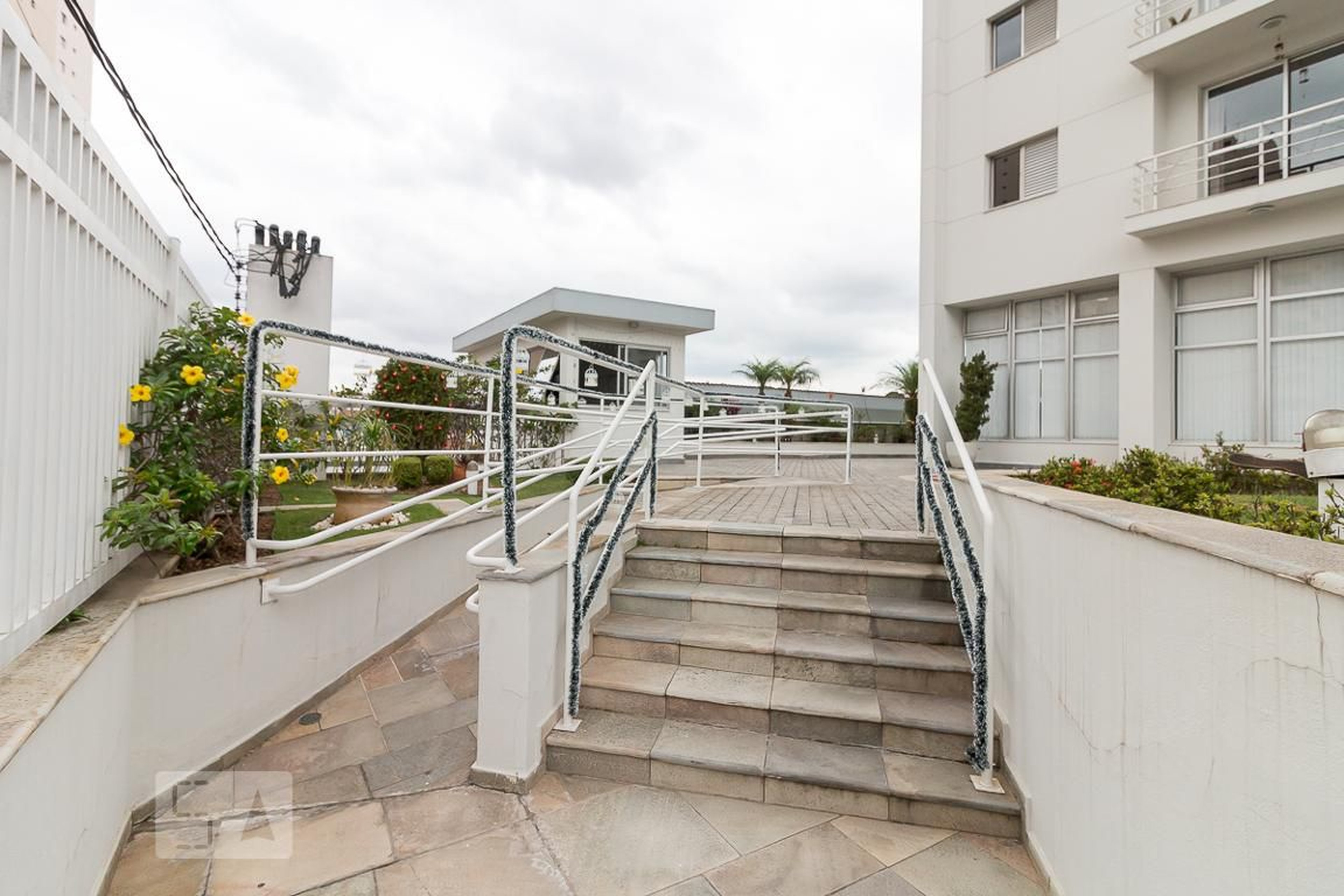 Entrada do prédio - Edifício Spazio Vitória