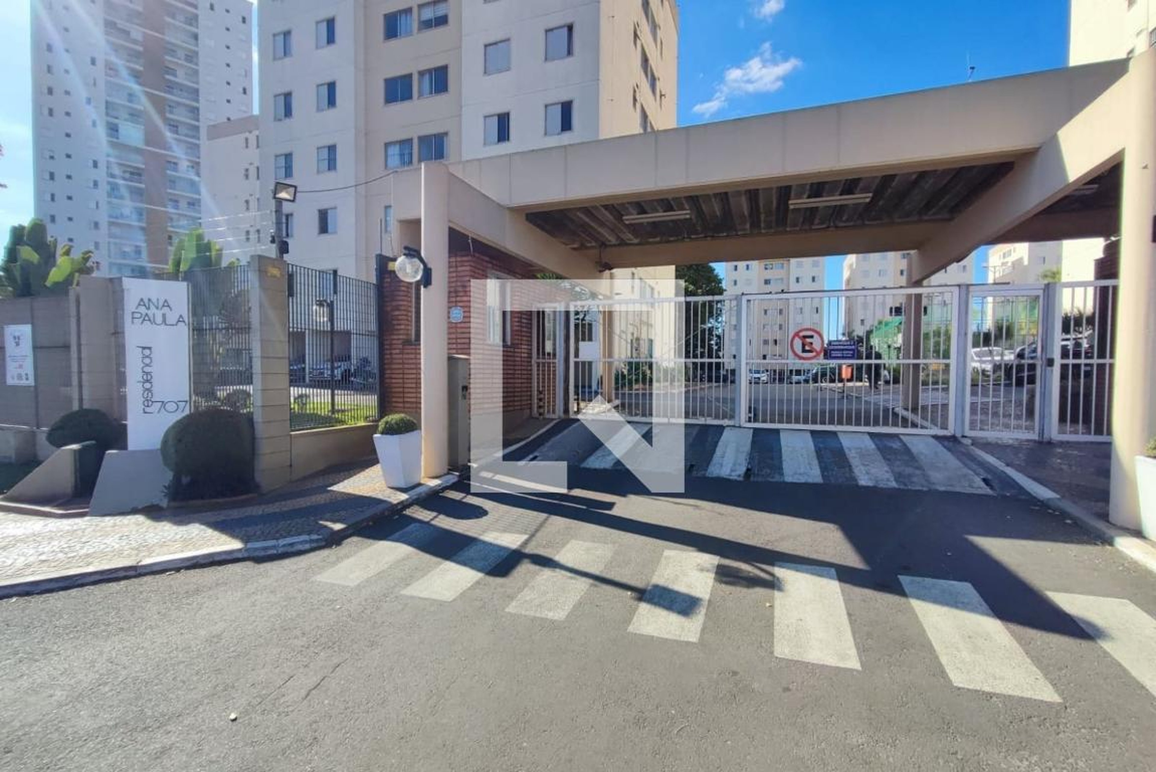 Fachada do Condomínio Residencial Ana Paula