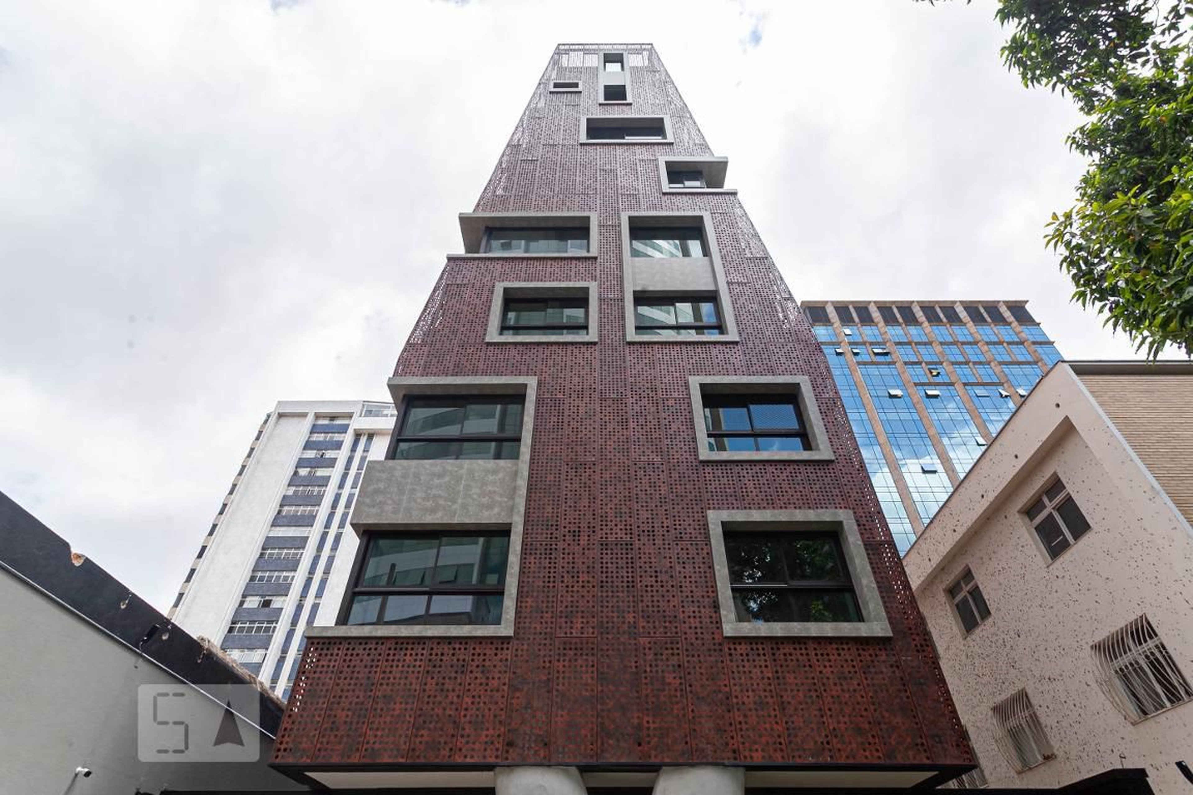 Fachada do prédio Edifício Casamirador Savassi