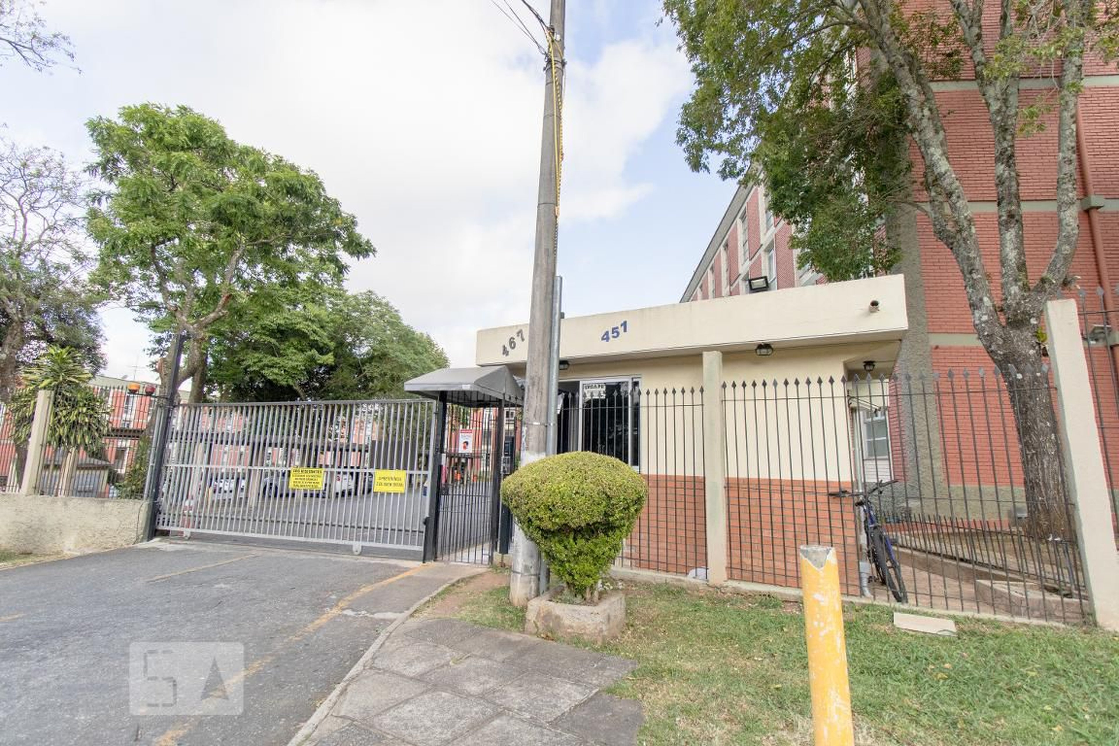 Fachada do Condomínio Condomínio Conjunto Residencial Novo Mundo