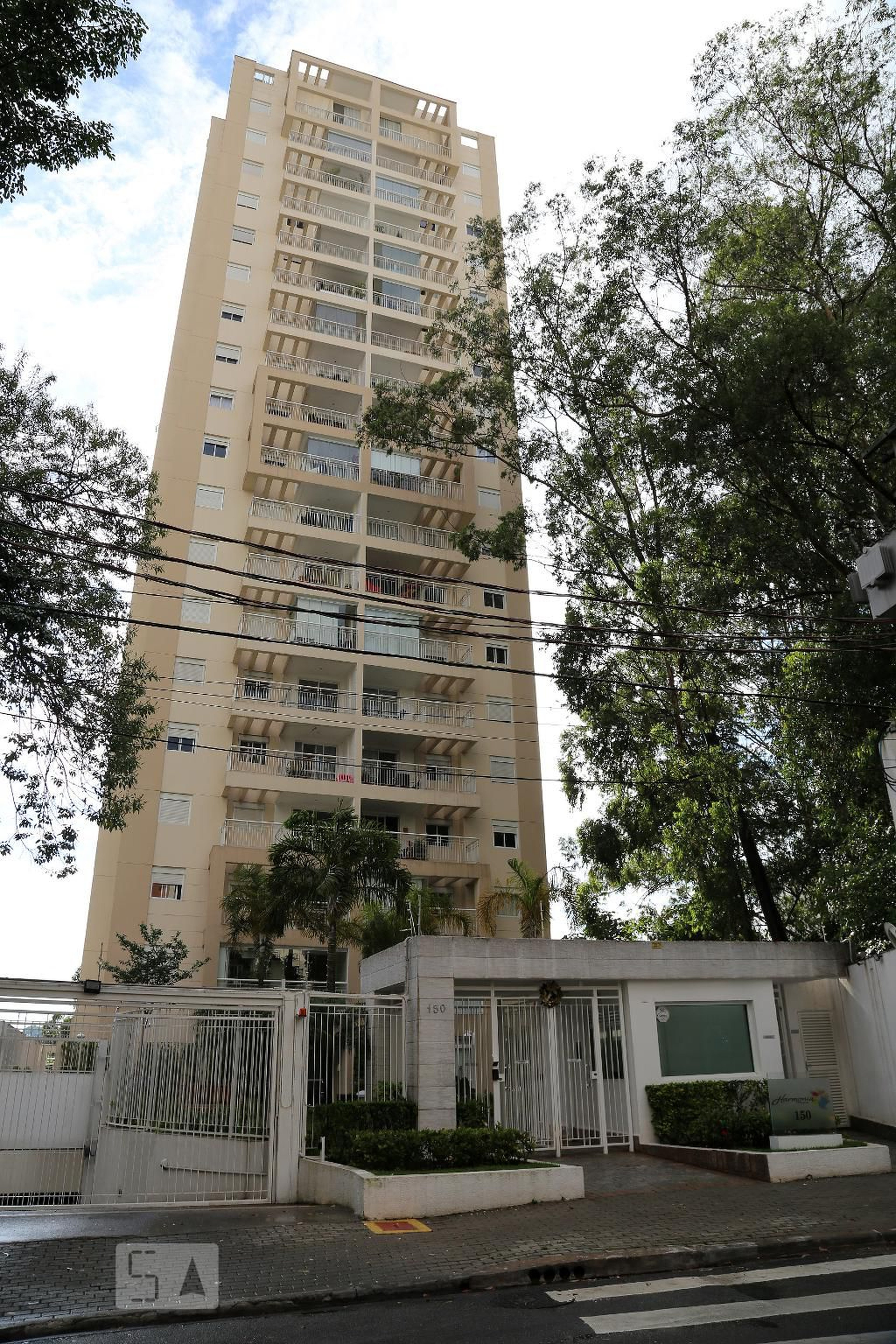Fachada do Condomínio Condomínio Harmonia Morumbi
