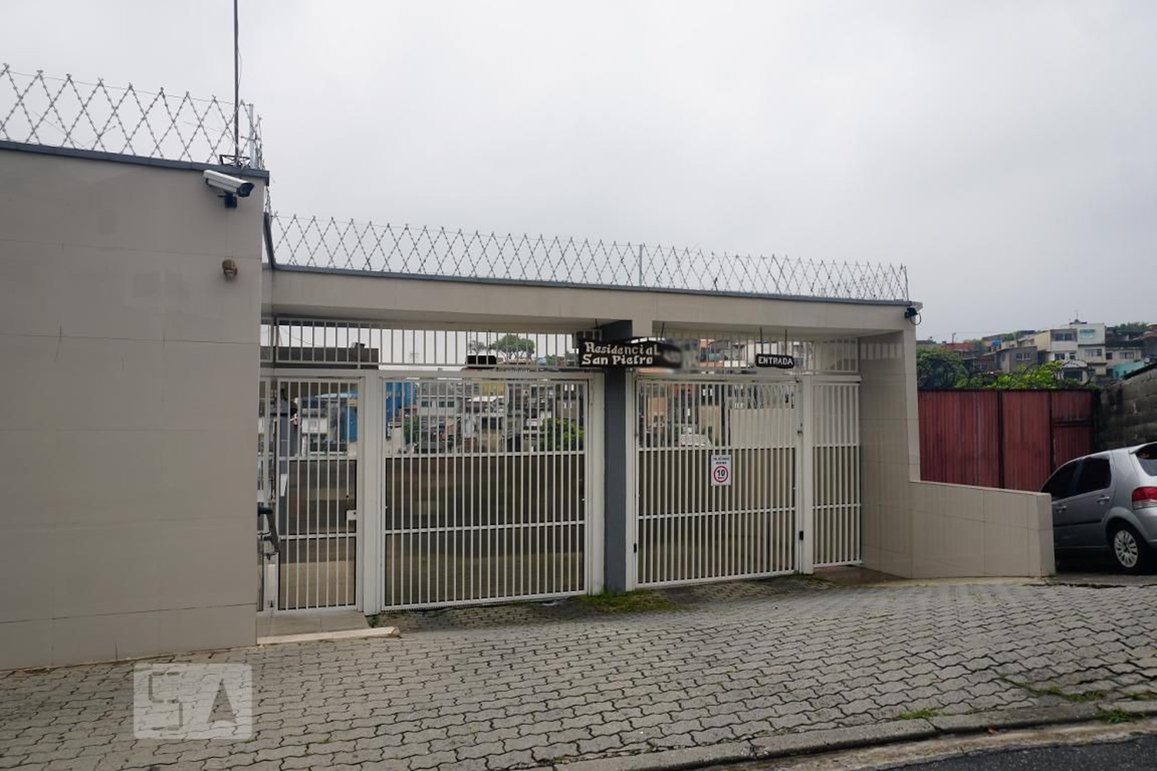 Fachada do Condomínio Residencial San Pietro