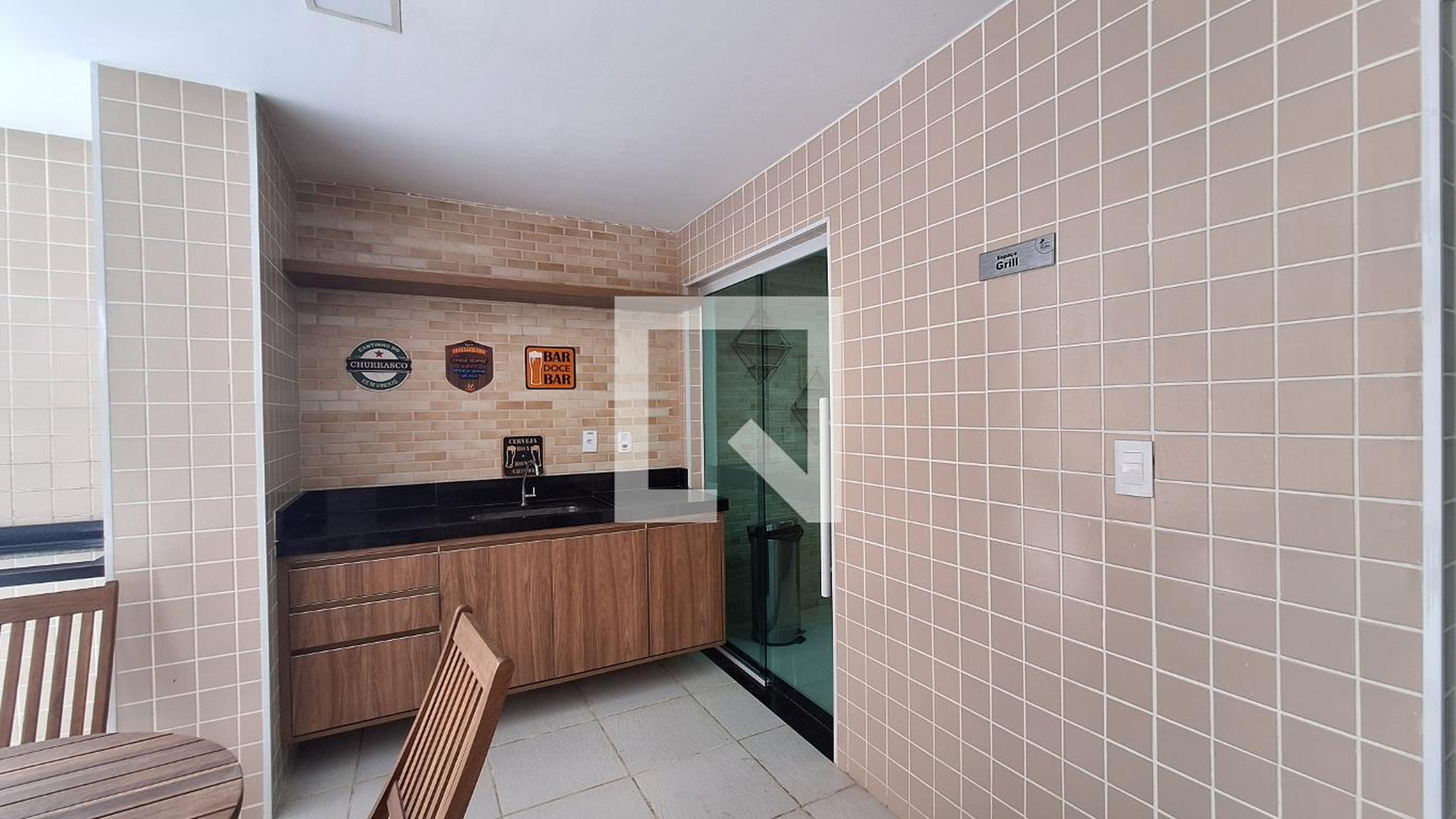 Churrasqueira - Residencial Aruba