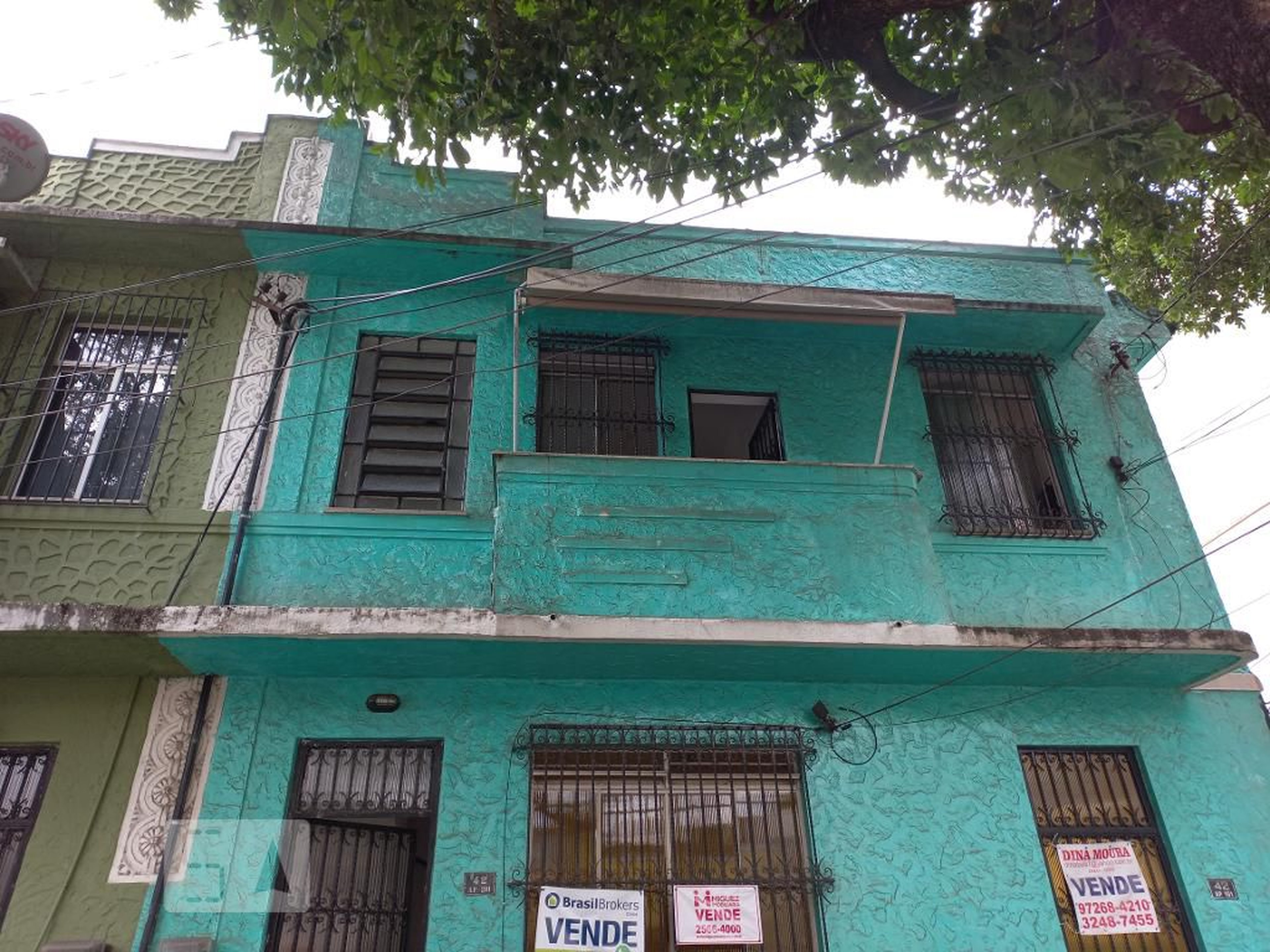 Fachada Condomínio em Rua Silva Pinto, 42