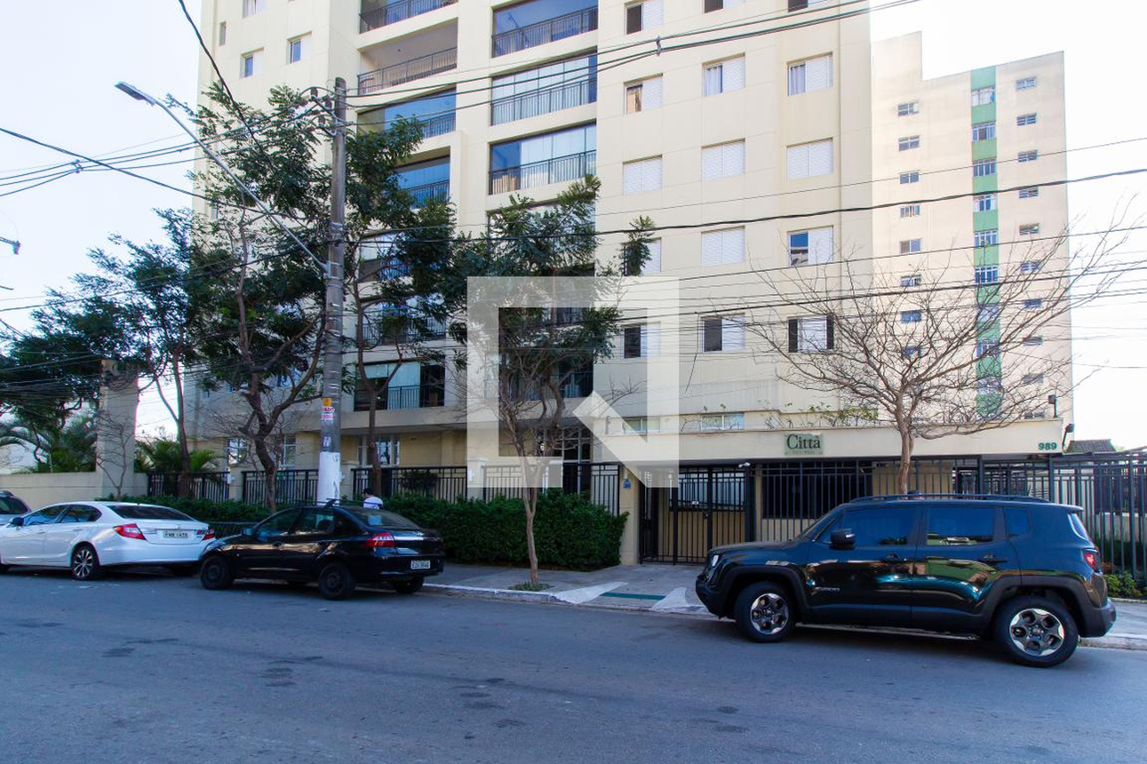 Fachada do Condomínio Condomínio Citta Della Mooca