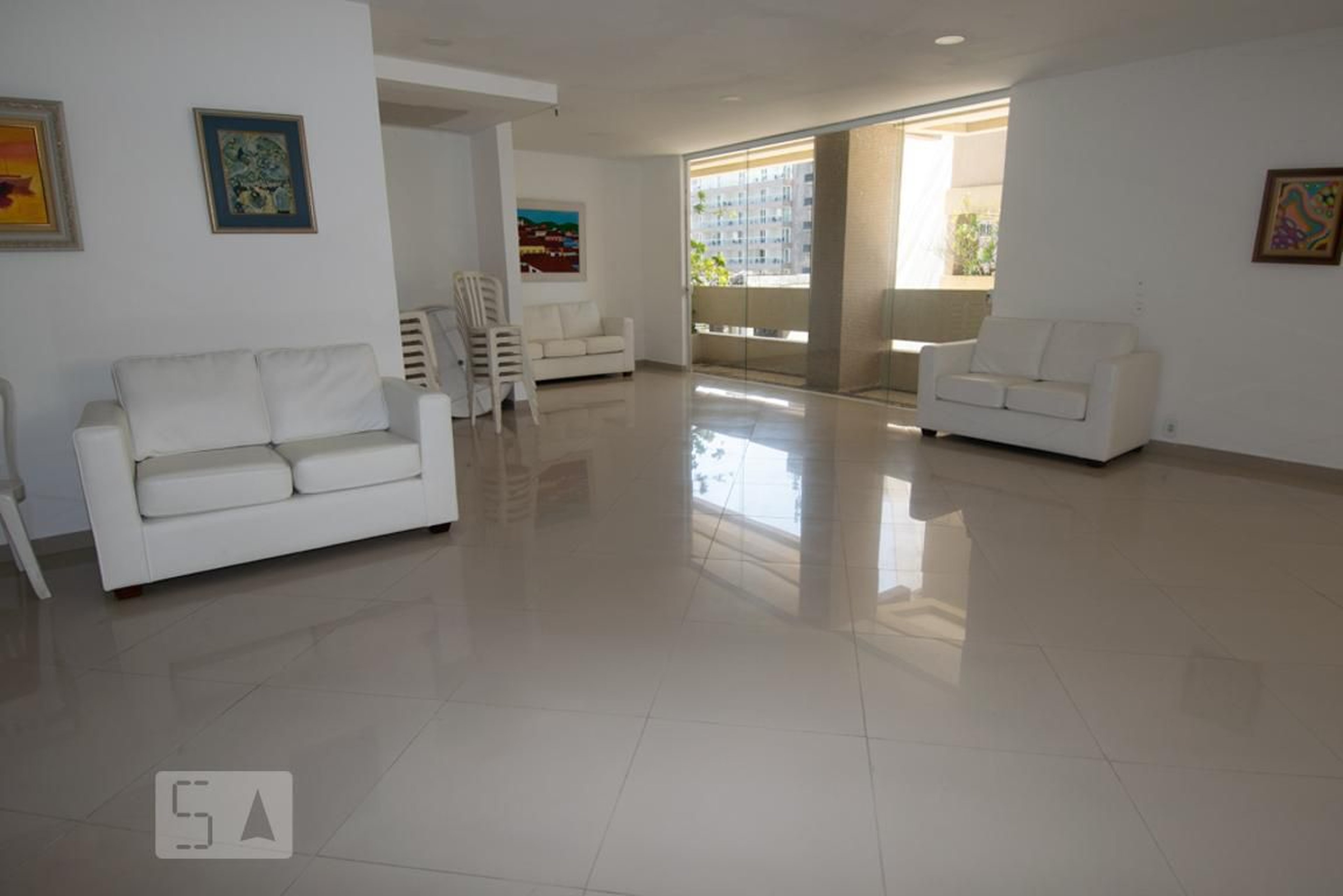 salão de festas - Edifício Praia dos Pescadores