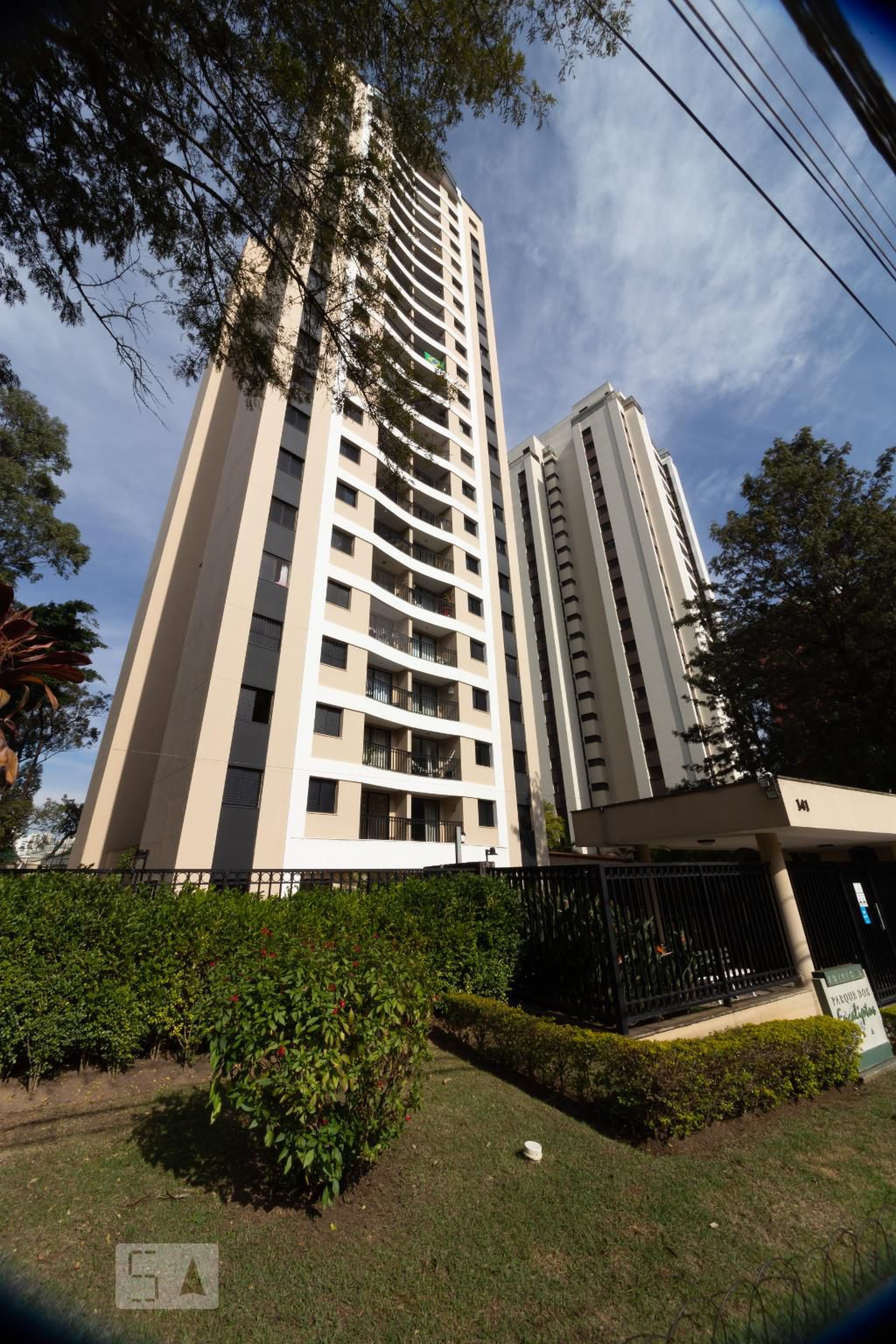 Fachada do Condomínio Edifício Parque Eucalíptos