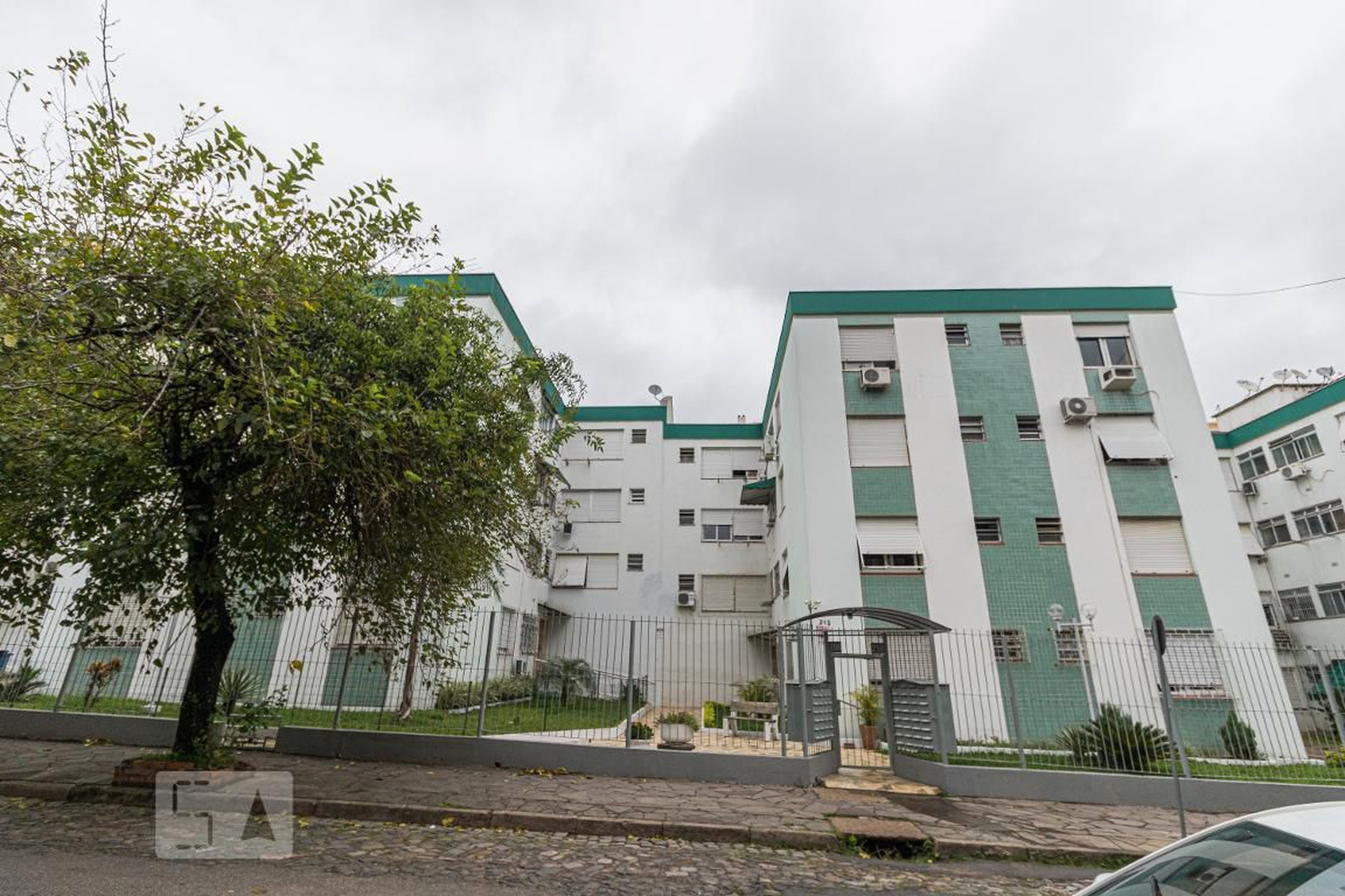 Fachada do Condomínio Condomínio Jardim de Bragança