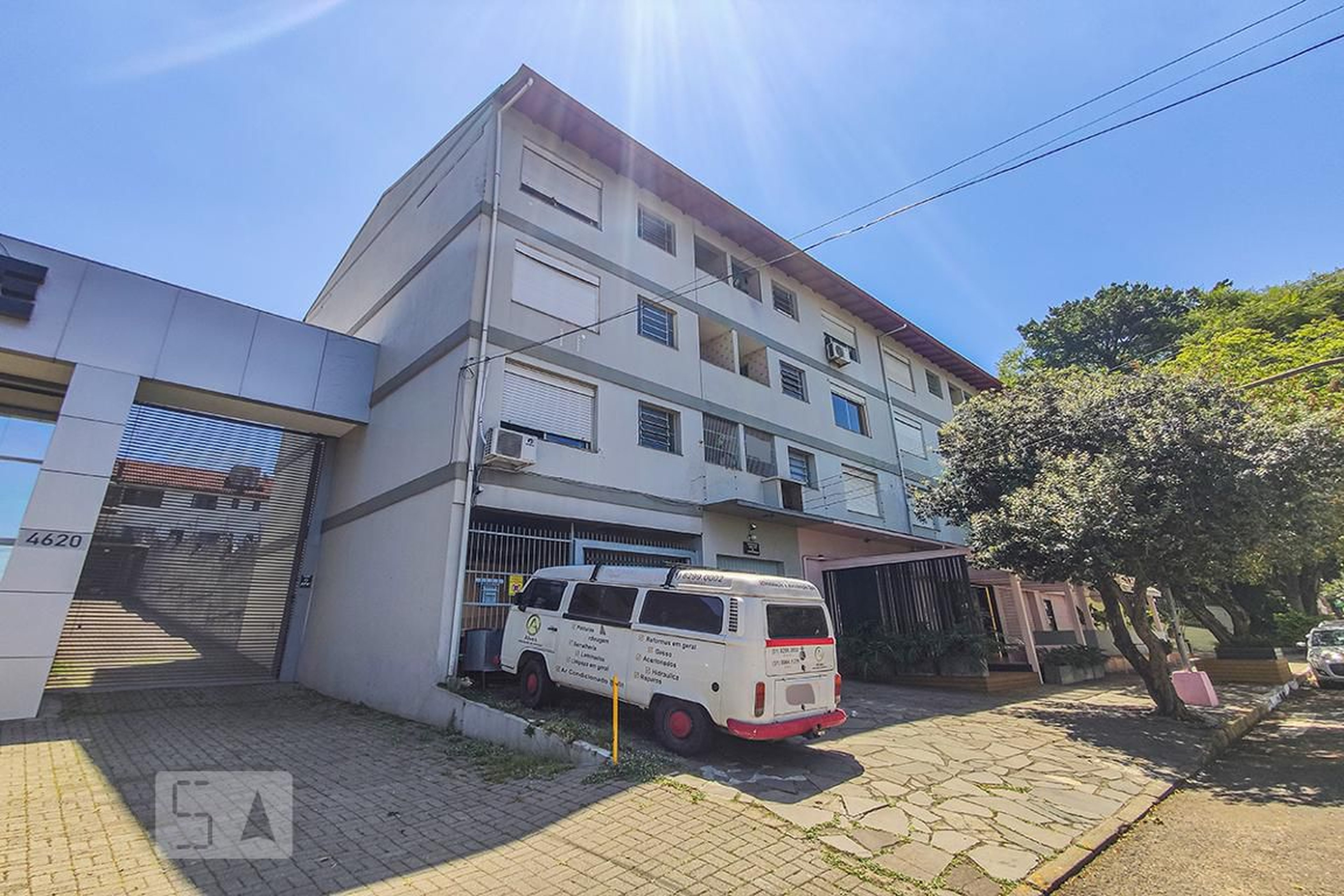 Fachada do Condomínio Condomínio Oscar Abrener