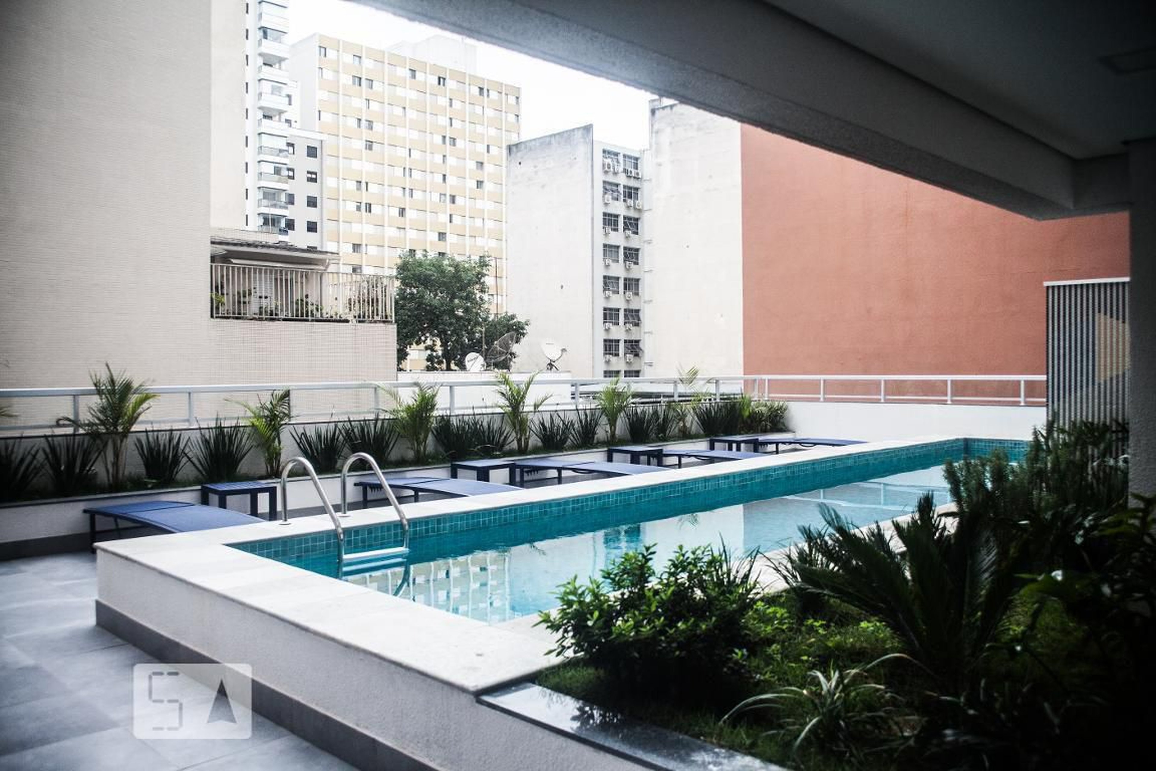 Piscina - Edifício Esquina Pauliceia